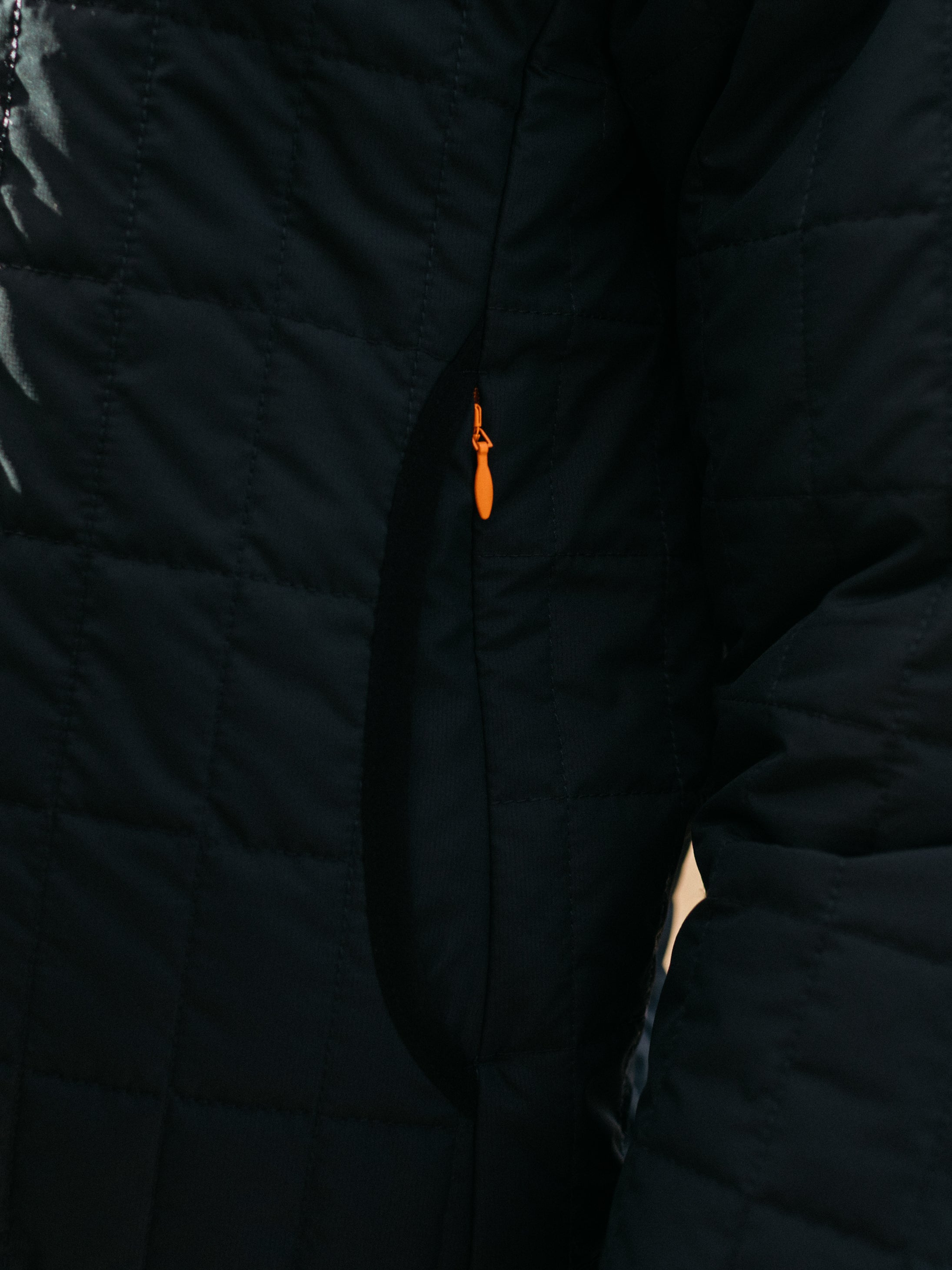 Firecrest Hooded Jacket in Black