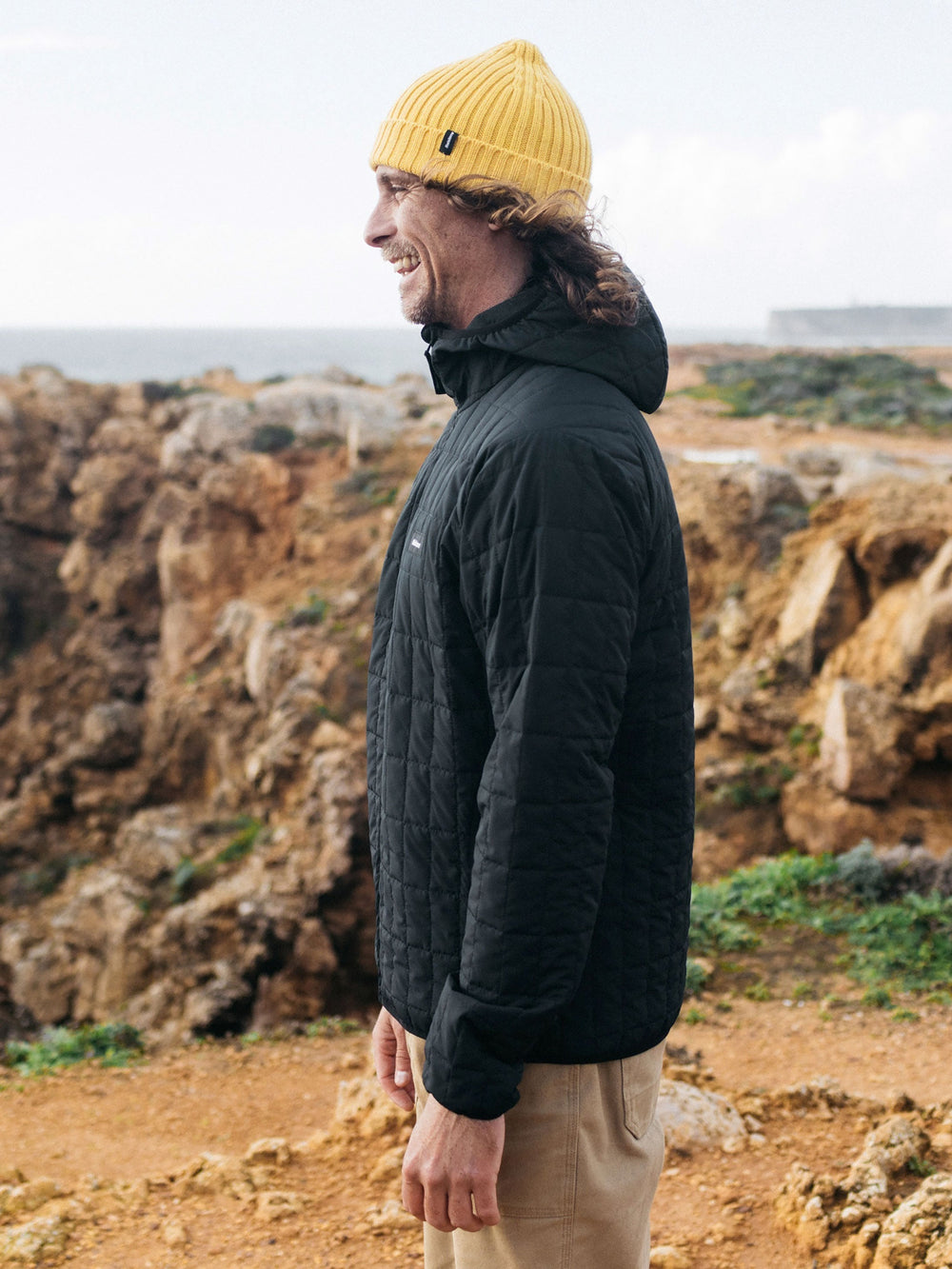 Firecrest Hooded Jacket in Black