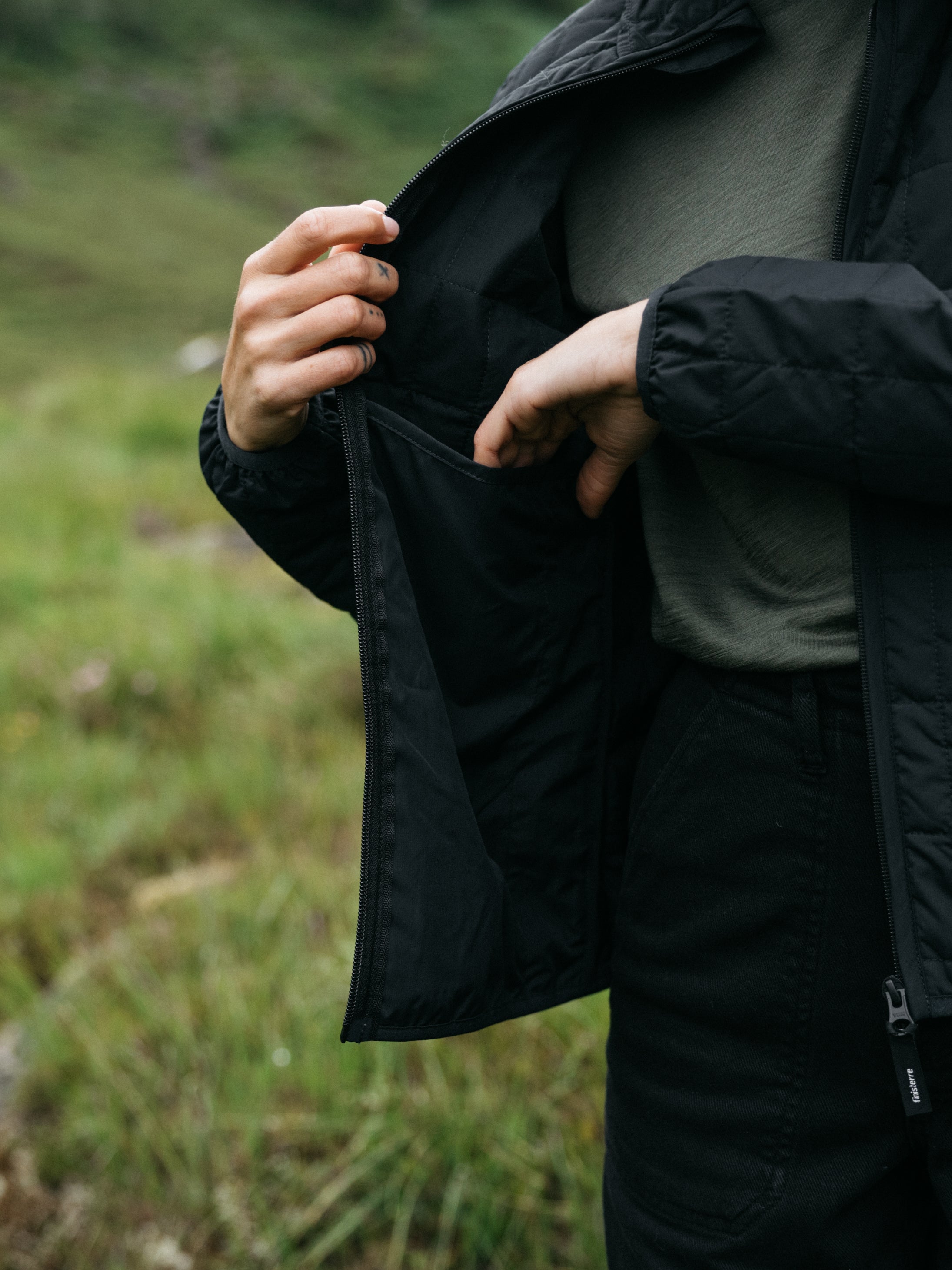Firecrest Jacket in Black