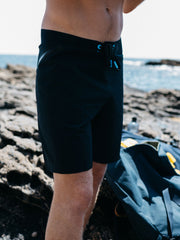 Merlin Board Short in Black