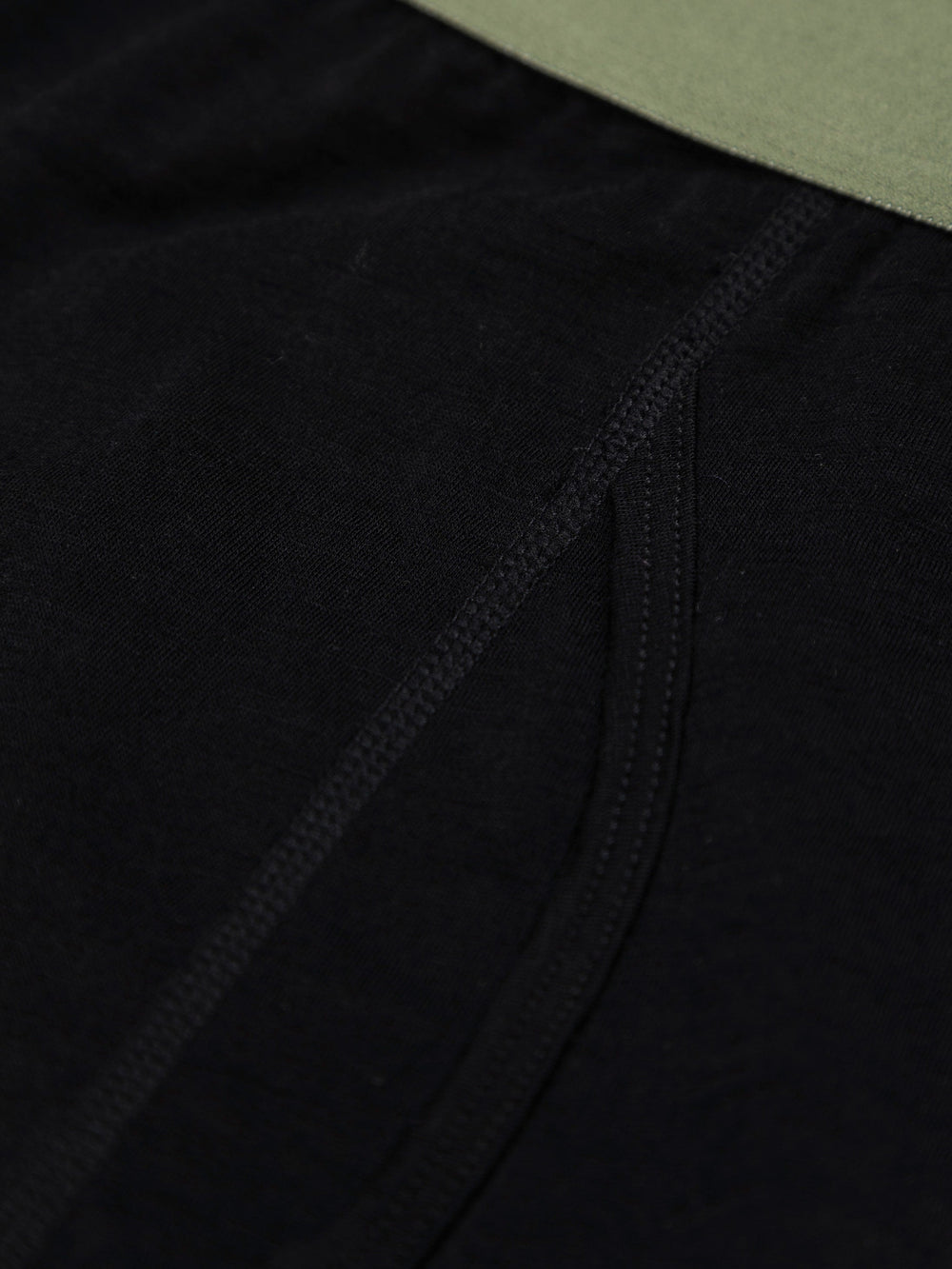 Eddy 2.0 Merino Wool Long Johns in Black/Olive