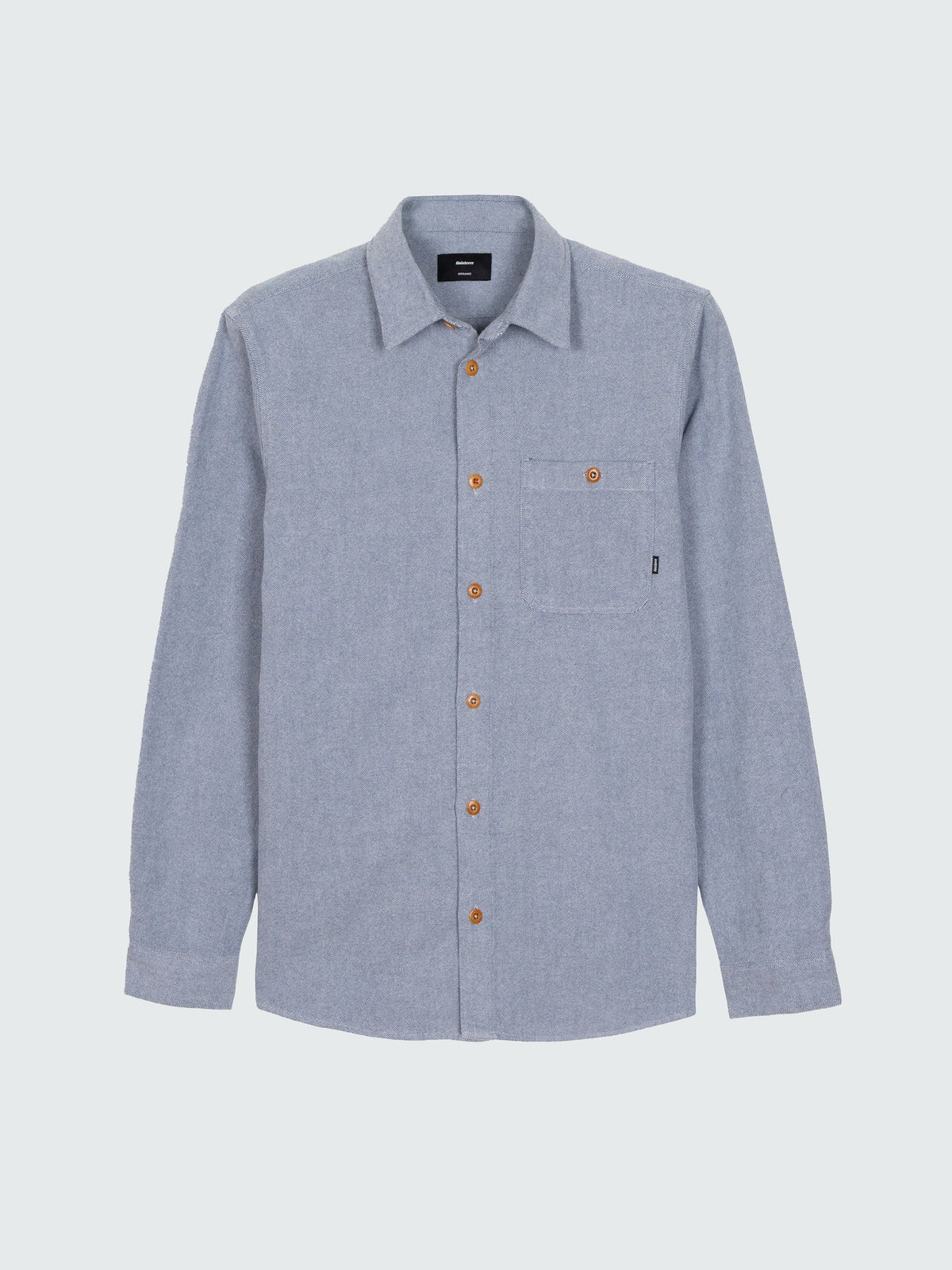 Gylly Shirt in Indigo Dobby
