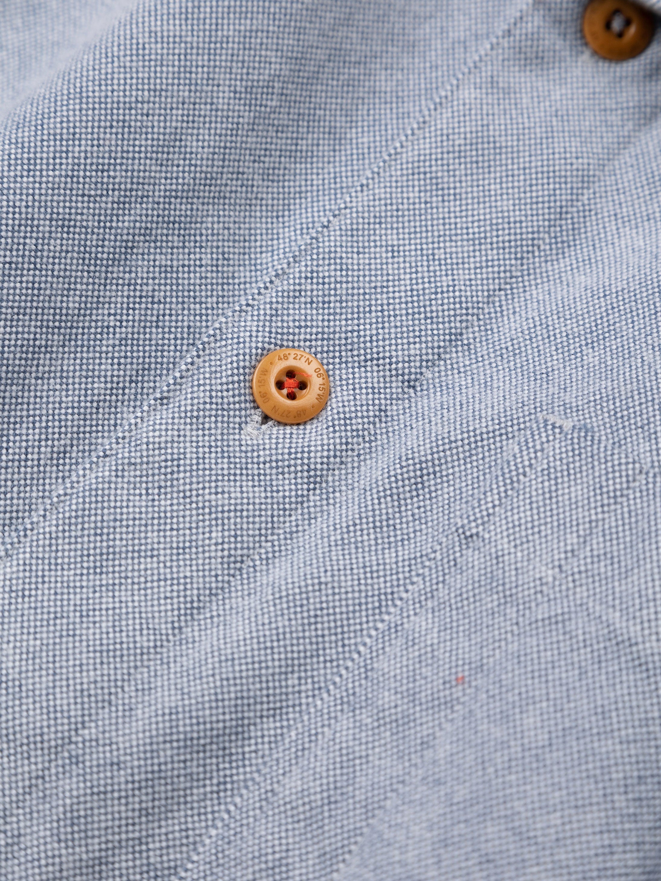 Gylly Shirt in Indigo Dobby