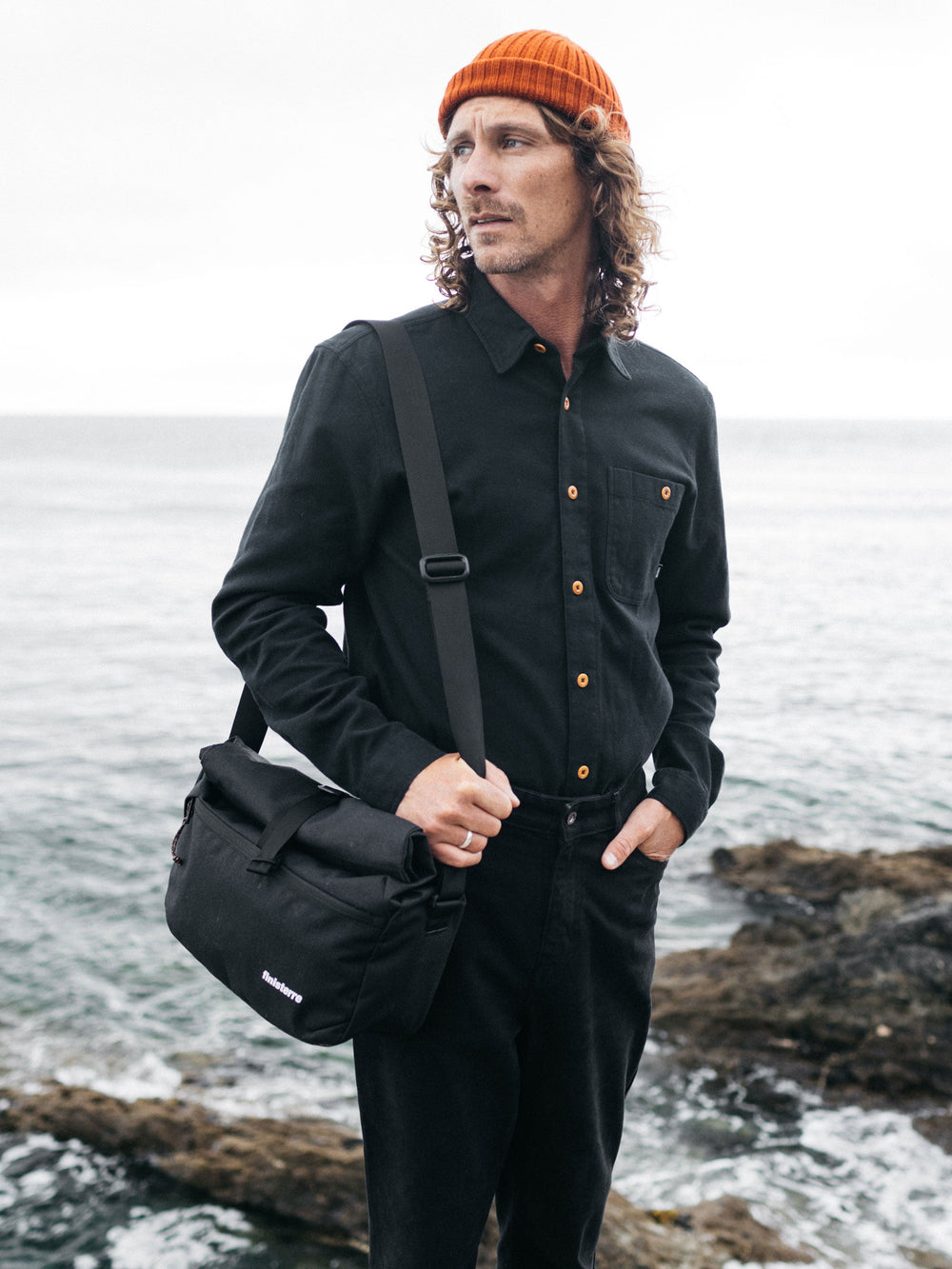 Nautilus Crossbody Bag in Black