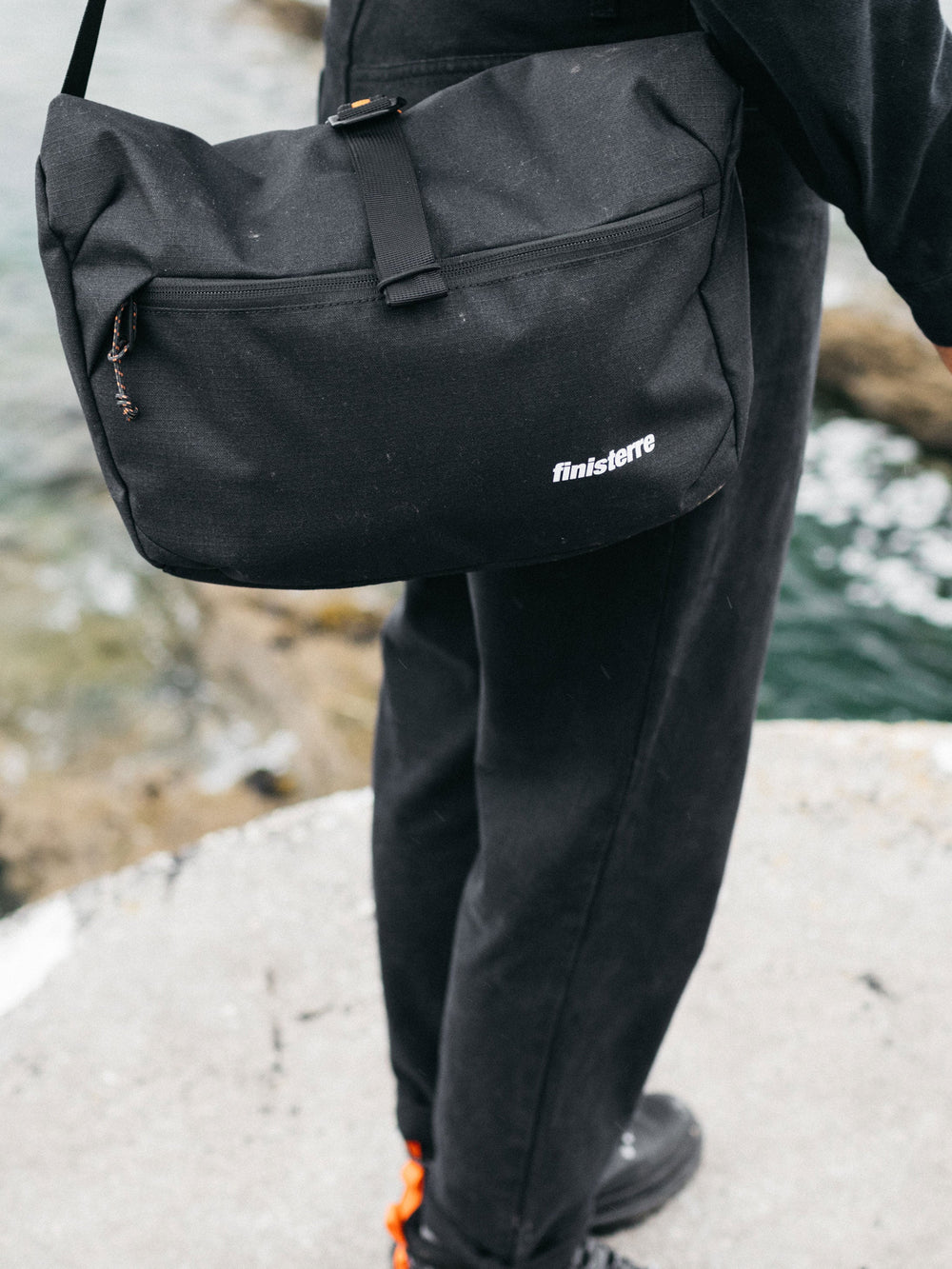 Nautilus Crossbody Bag in Black