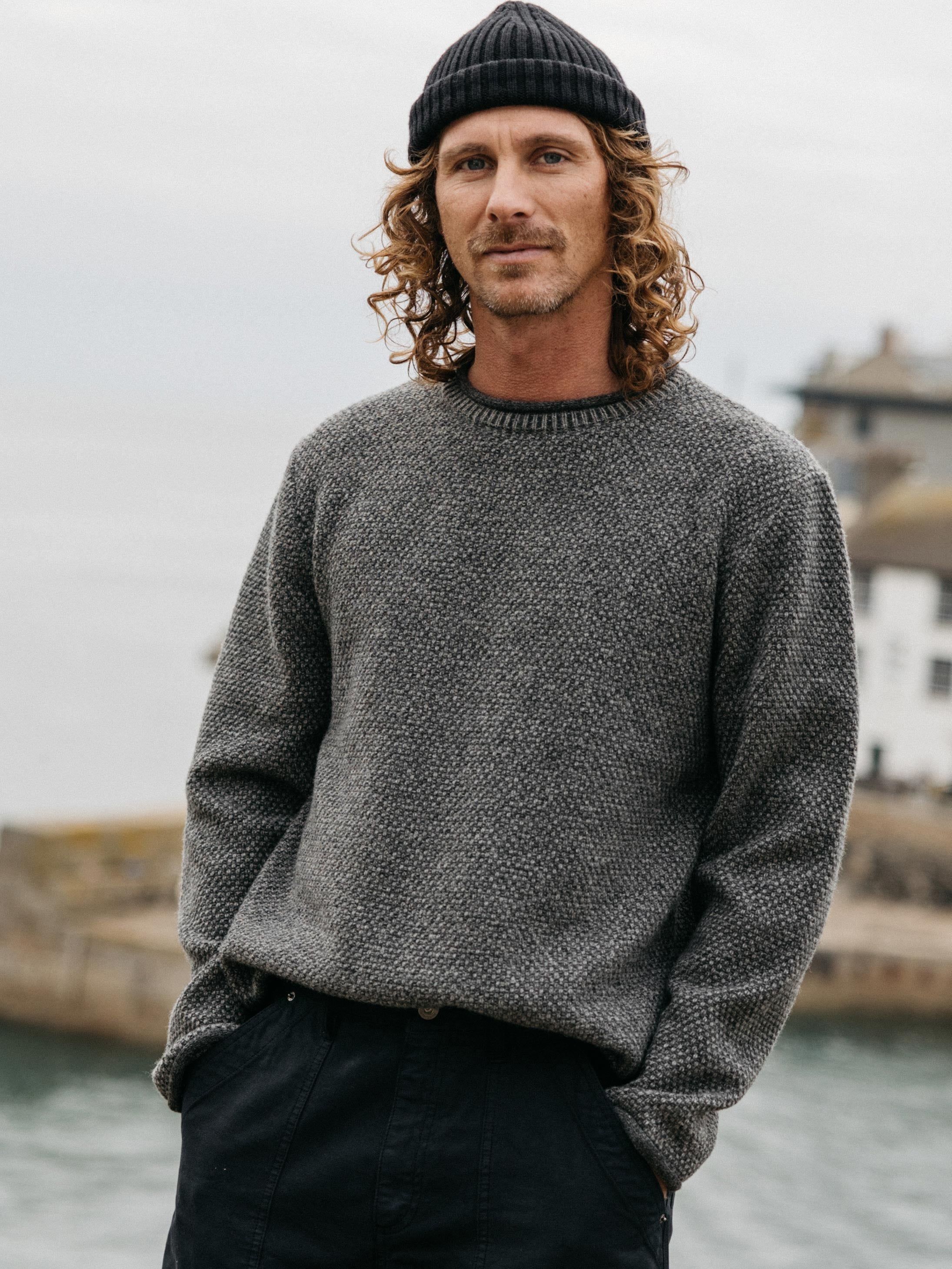 Barents Jumper in Grey Marl