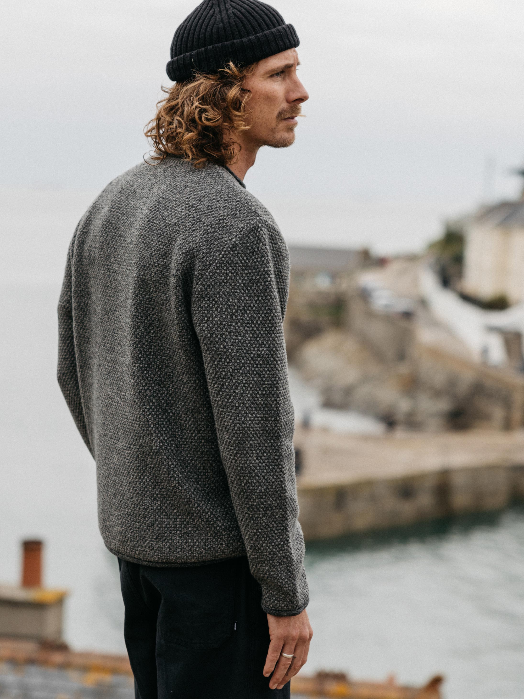 Barents Jumper in Grey Marl