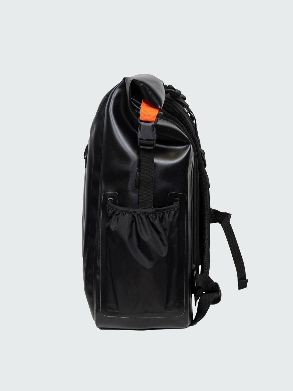 Waterproof Roll Top Backpack in Black | Adventure Ready