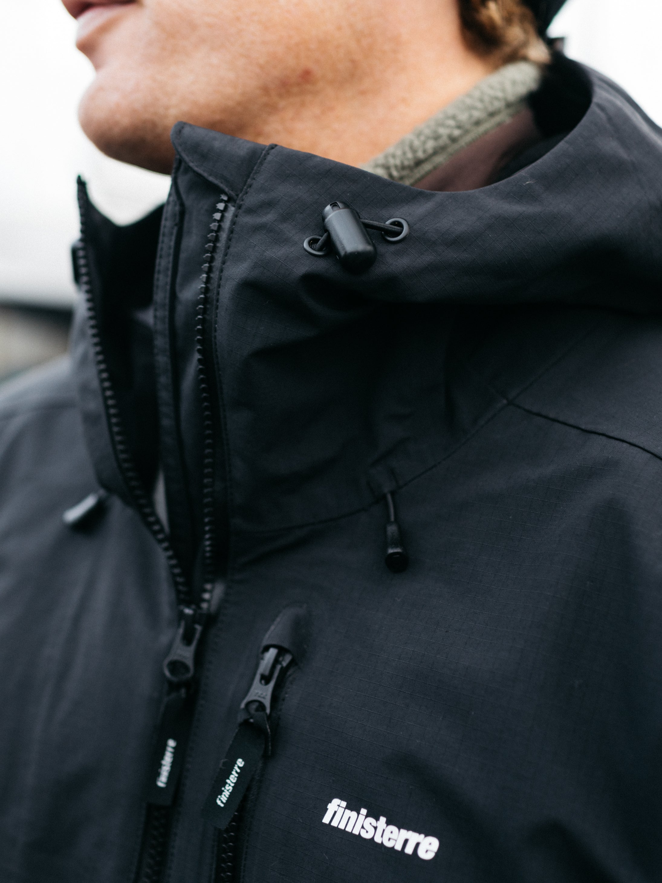 Stormbird Waterproof Jacket in Black