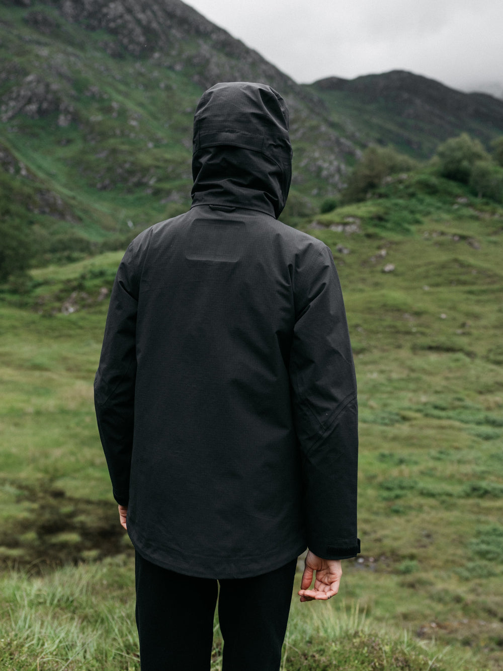 Stormbird Waterproof Jacket in Black