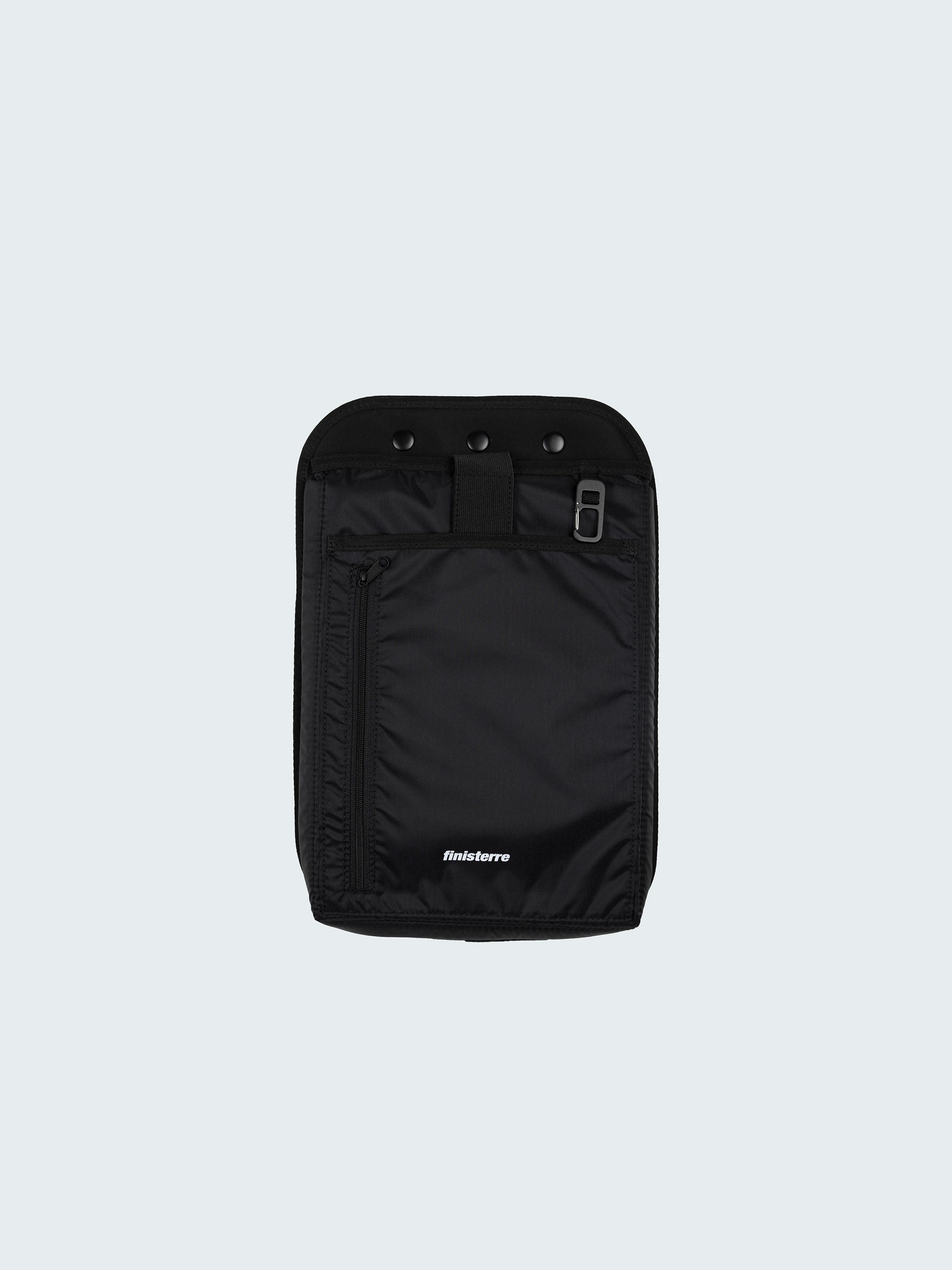 20L Waterproof Roll Top Backpack in Black
