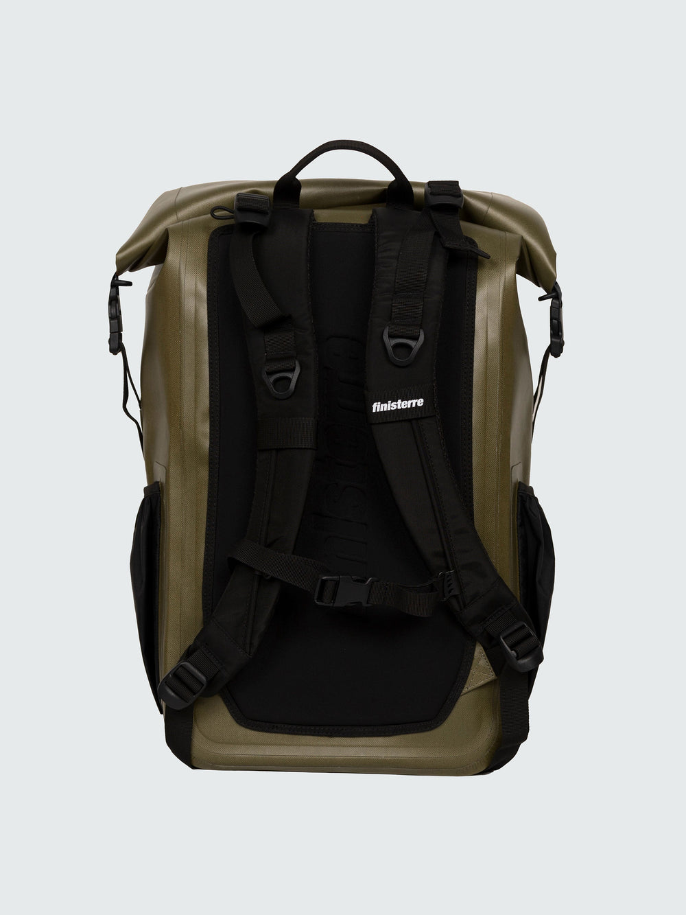 30L Waterproof Roll Top Backpack in Olive