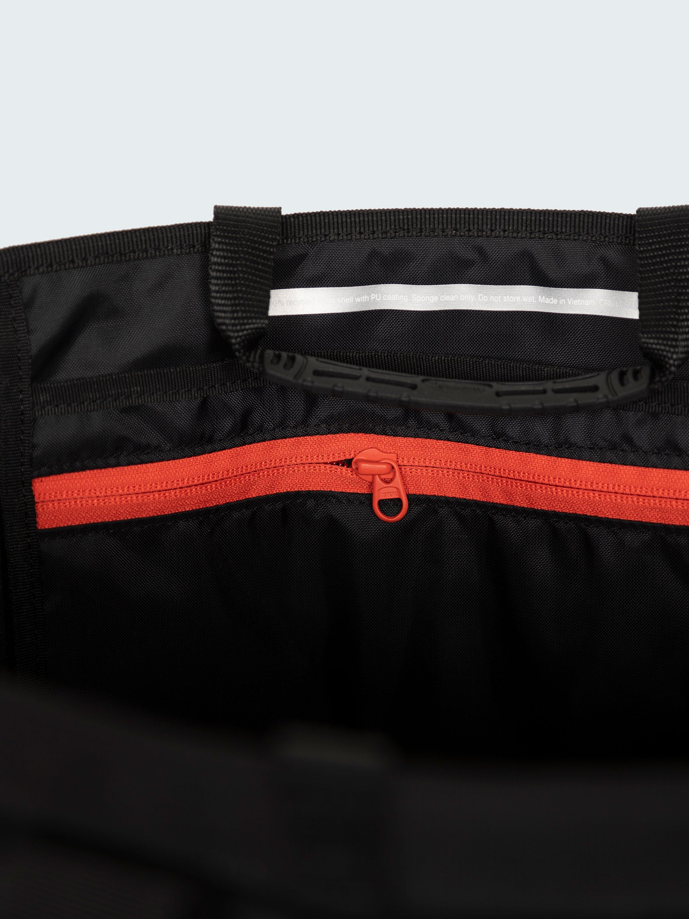 Waterproof 35L Tote Bag in Black - Drift