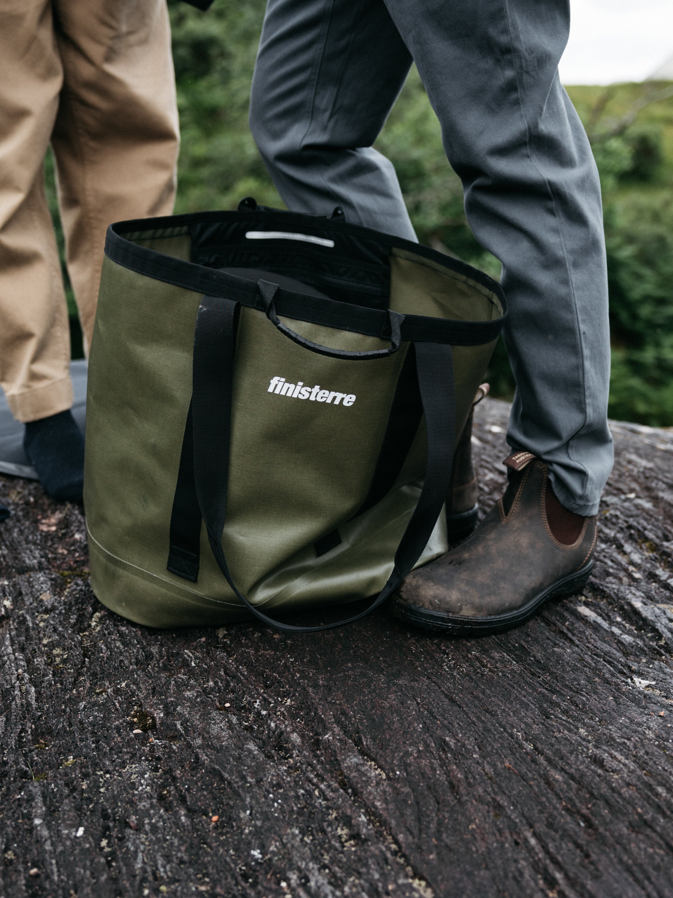 Waterproof 35L Tote Bag in Olive - Drift