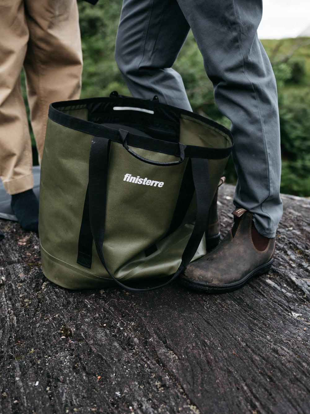 Waterproof 35L Tote Bag in Olive - Drift