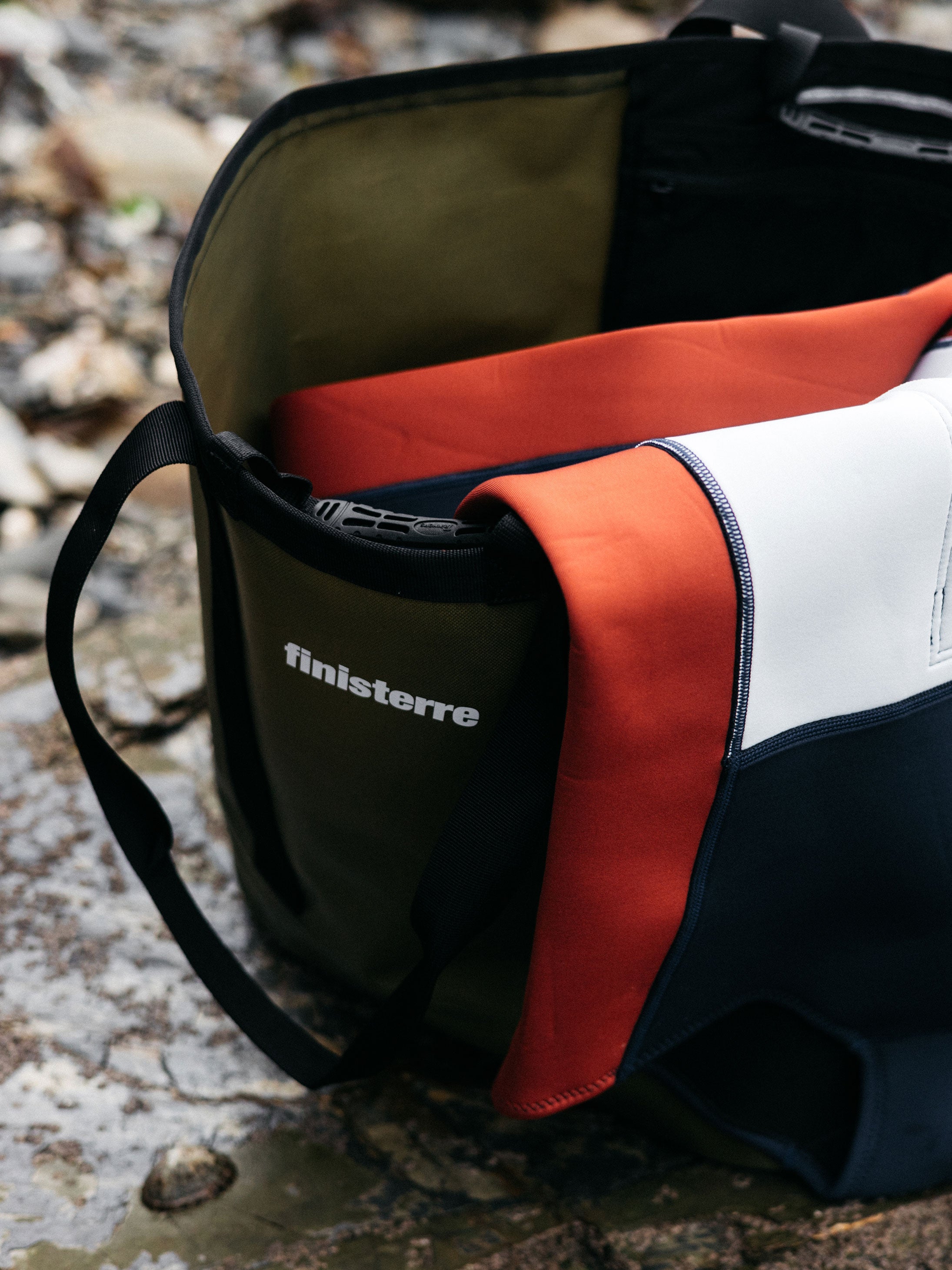Waterproof 35L Tote Bag in Olive - Drift