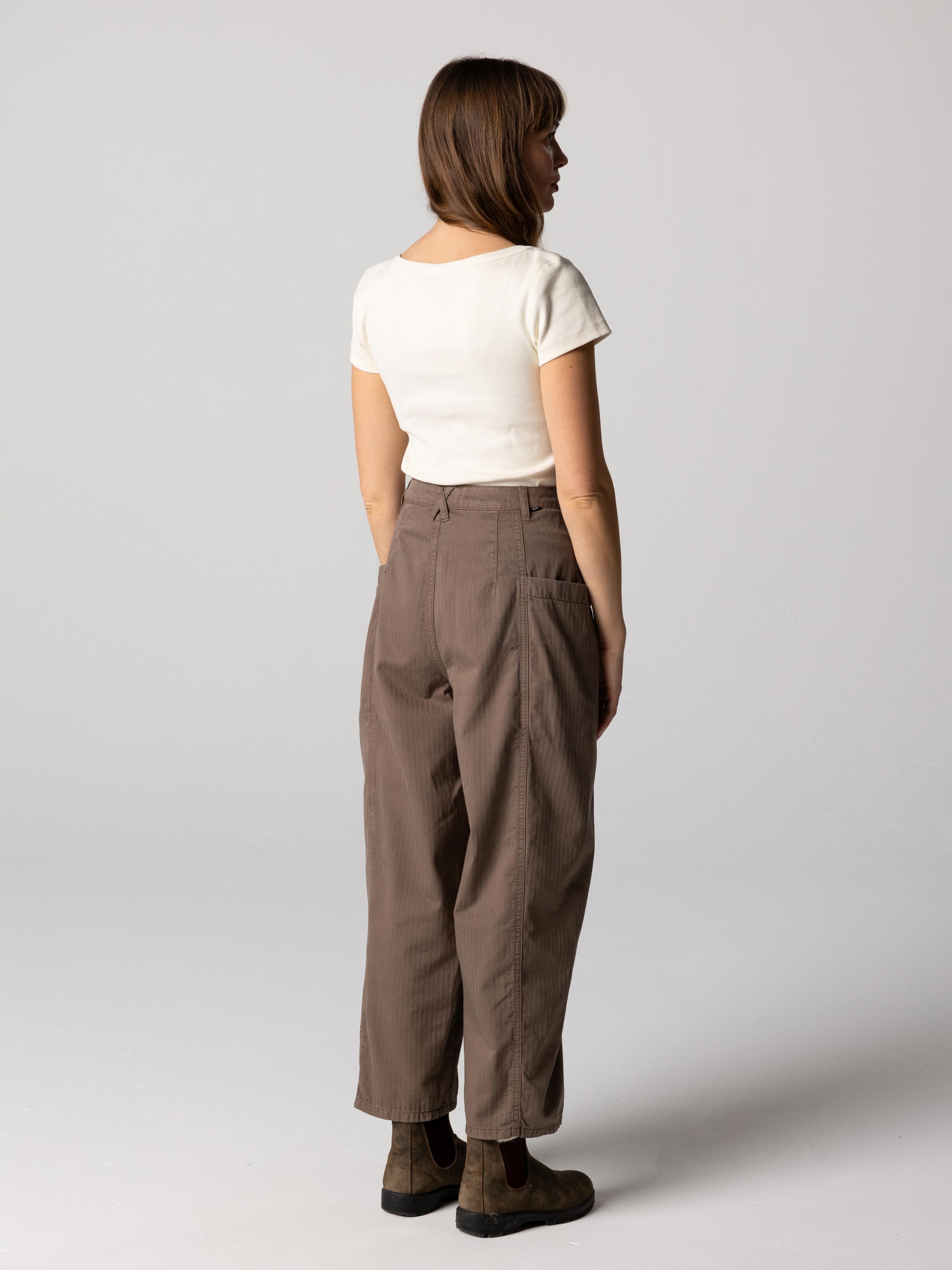 Organic White Ribbed T-Shirt - Powes