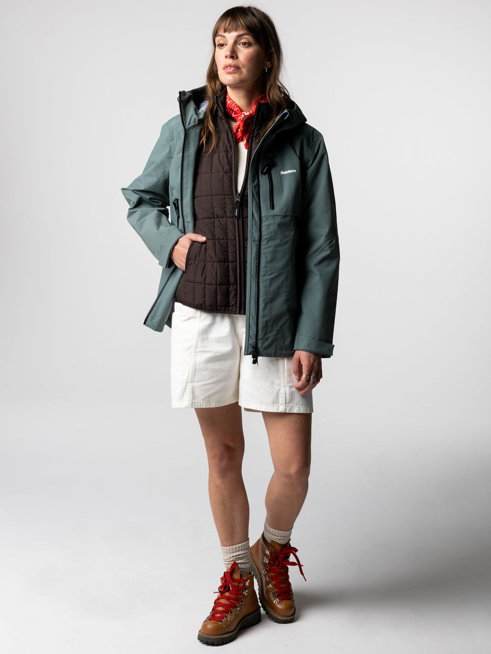 Stormbird Waterproof Jacket in Deep Sea