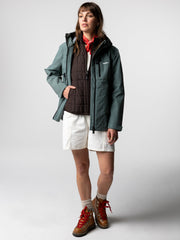 Stormbird Waterproof Jacket in Deep Sea