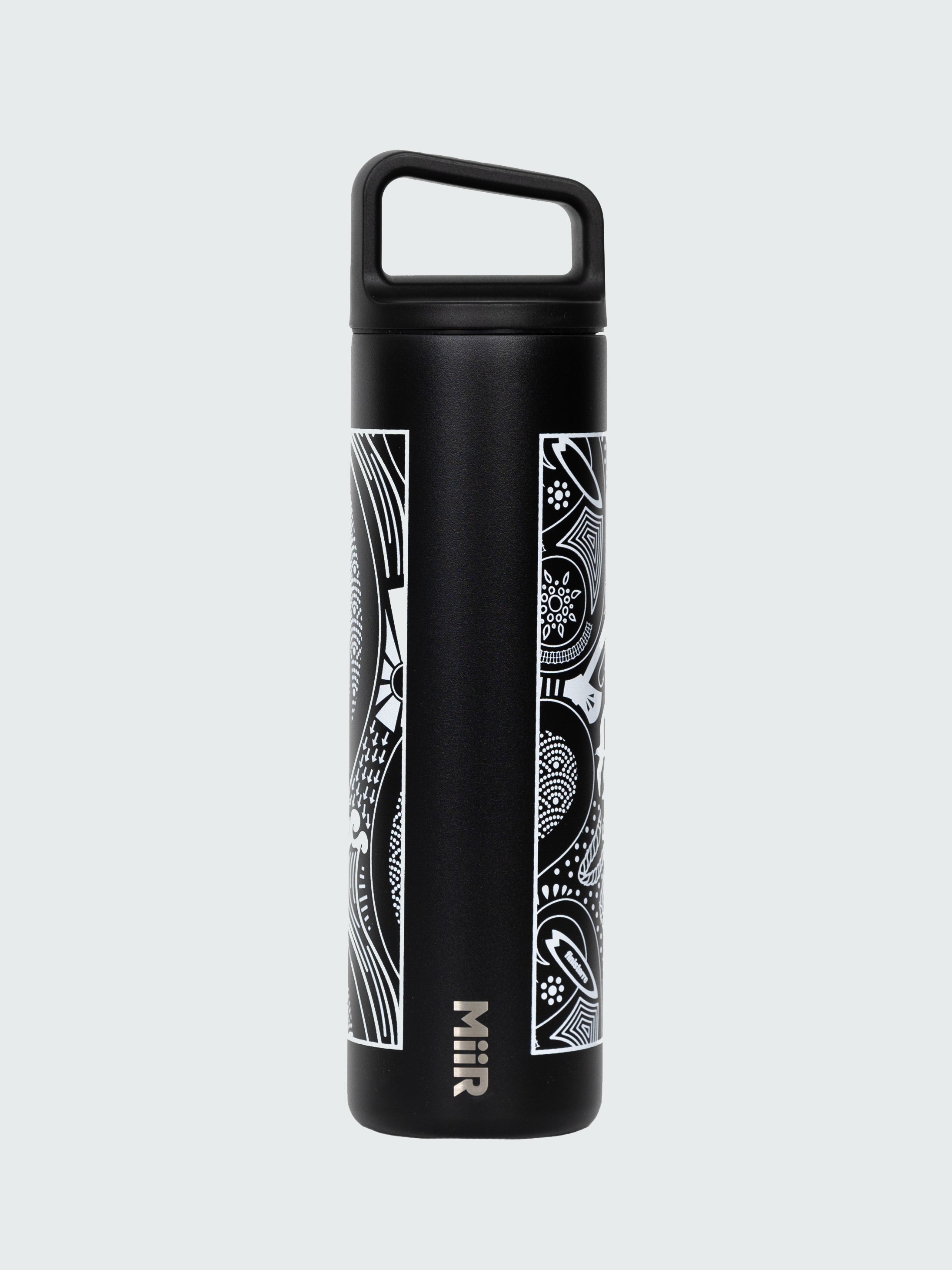 MiiR 20oz Wide Mouth Bottle in Black Paisley