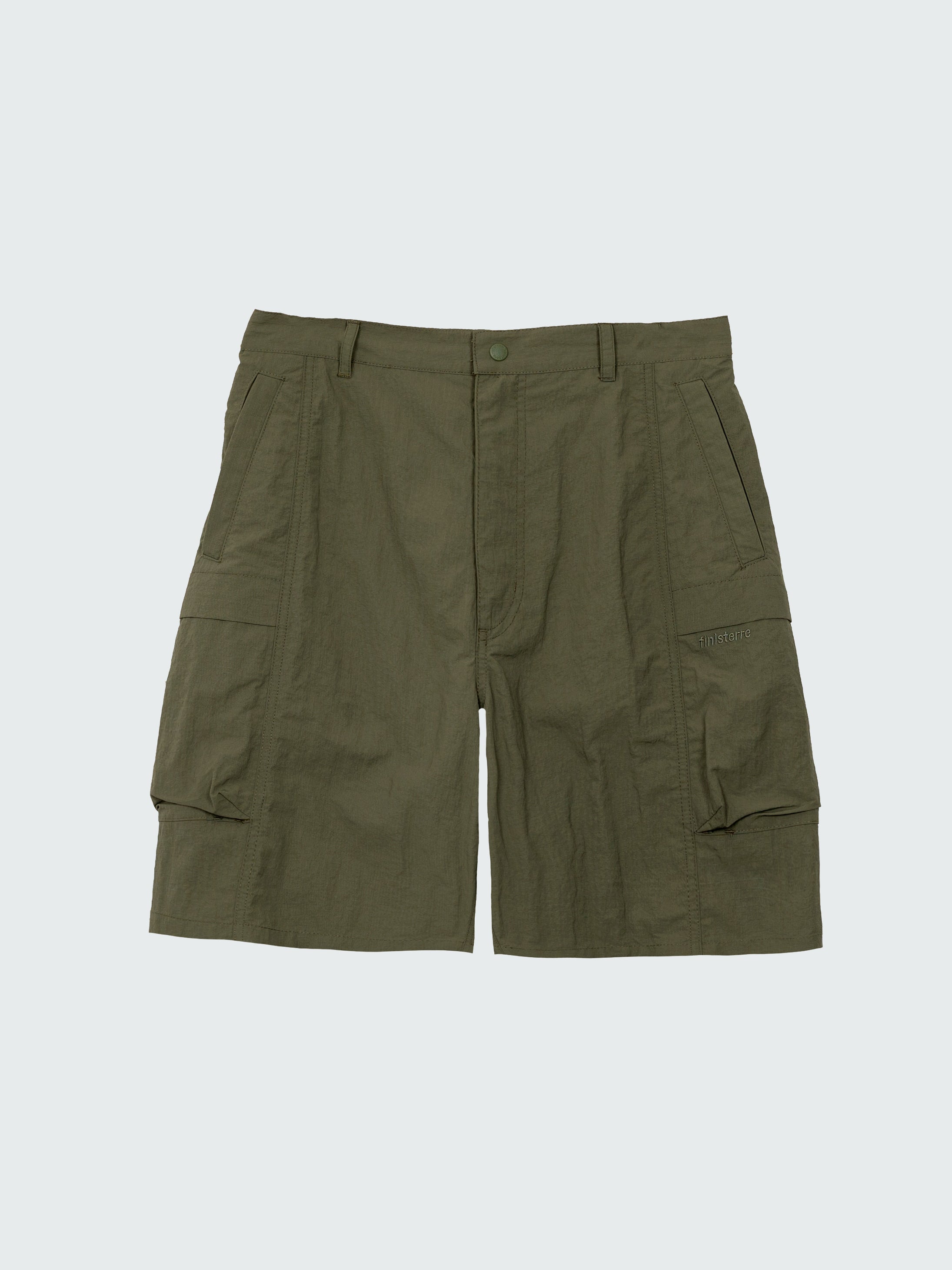 Recycled Shorts in Olive - Wander