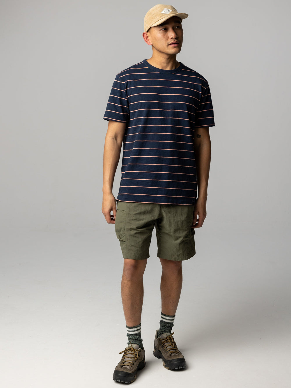 Recycled Shorts in Olive - Wander