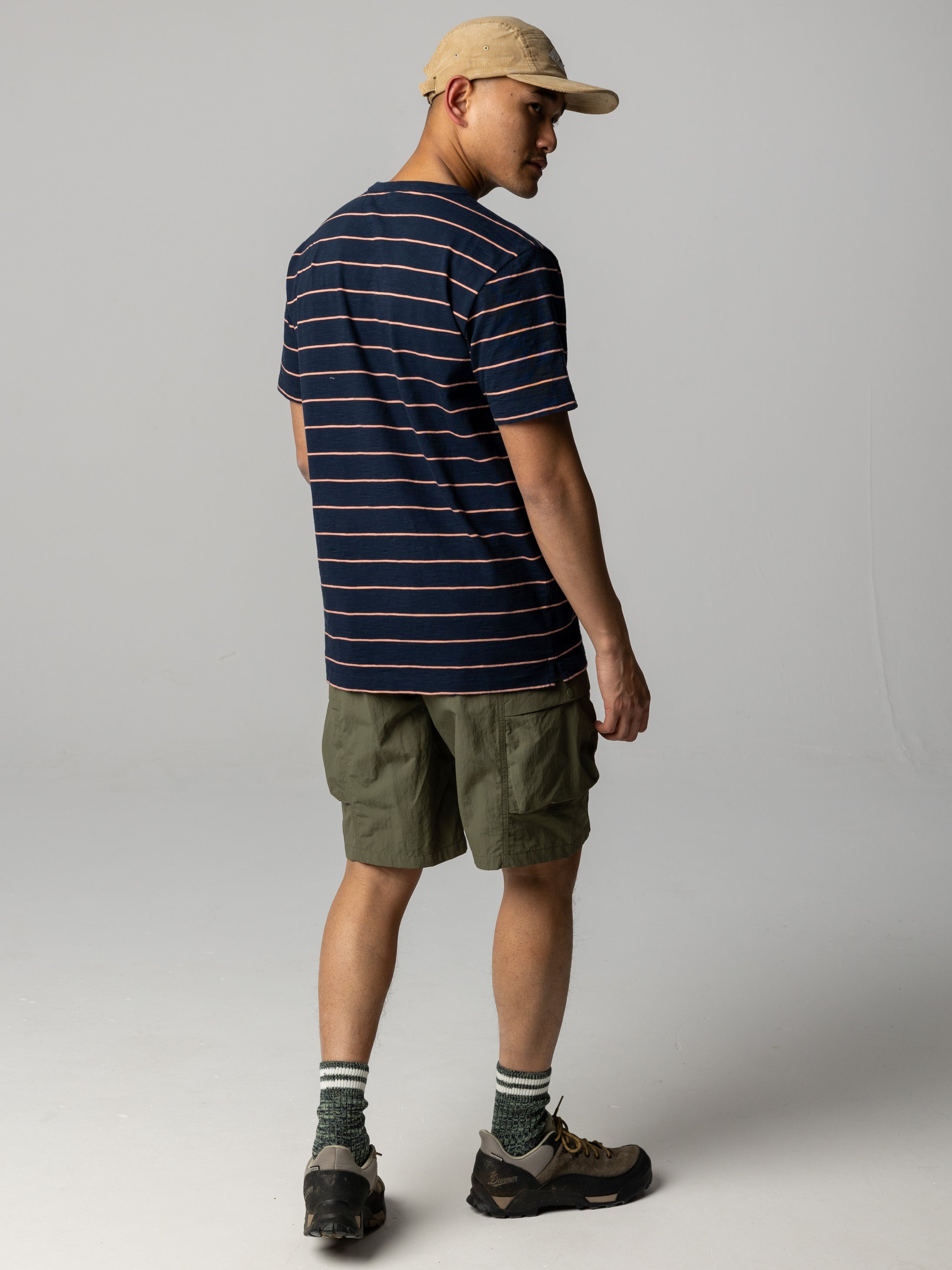 Recycled Shorts in Olive - Wander
