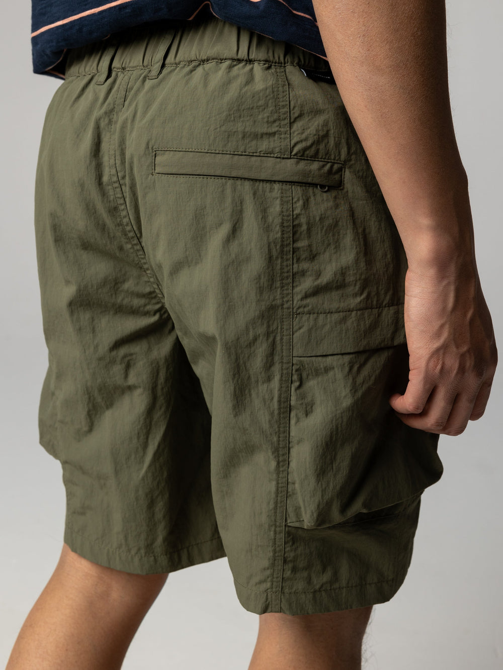 Recycled Shorts in Olive - Wander