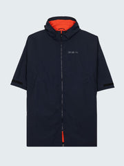 Tego Long Sleeve Robe in Navy/Flame