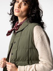 Lapwing Insulated Gilet in Olive