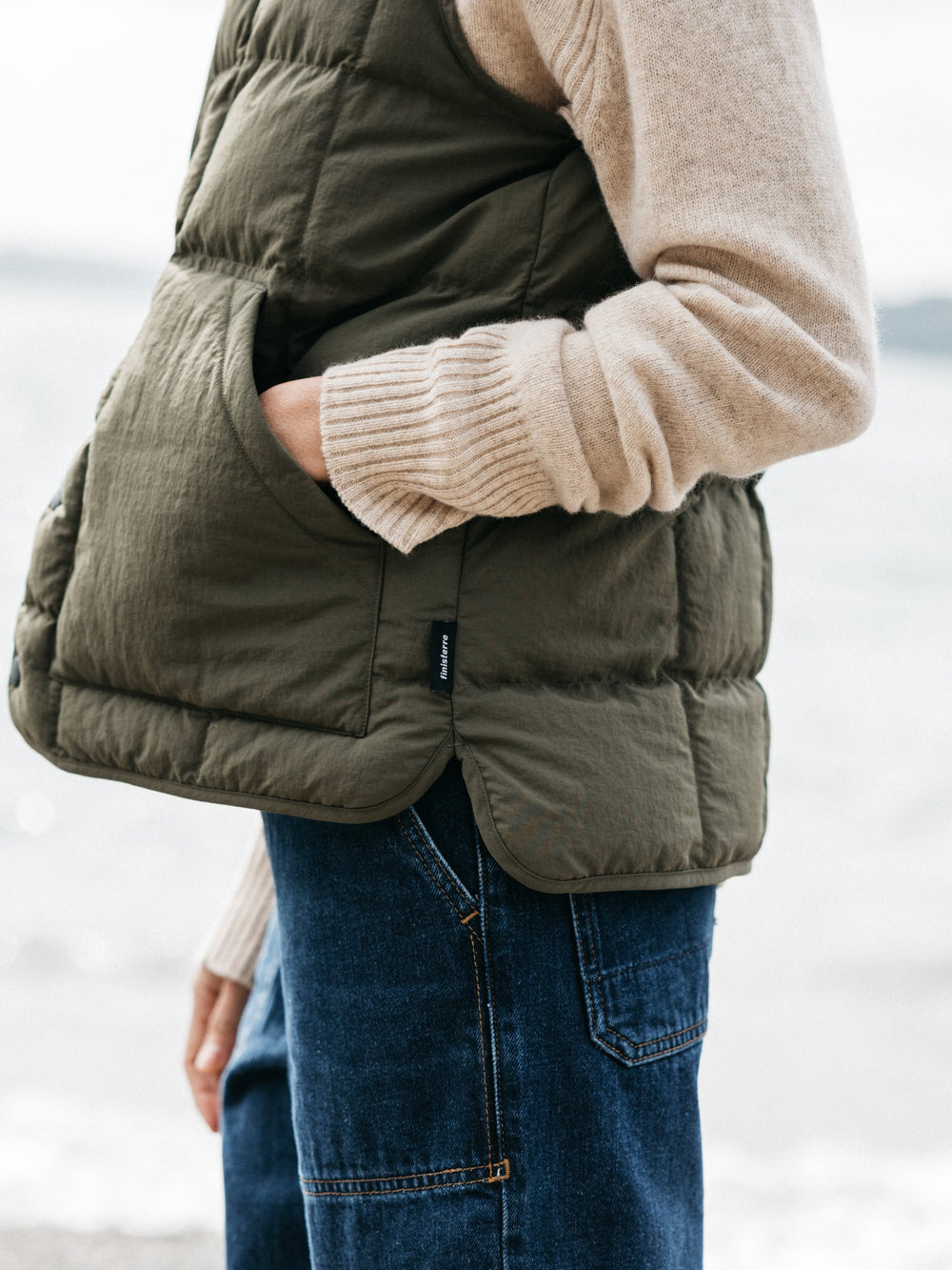 Lapwing Insulated Gilet in Olive