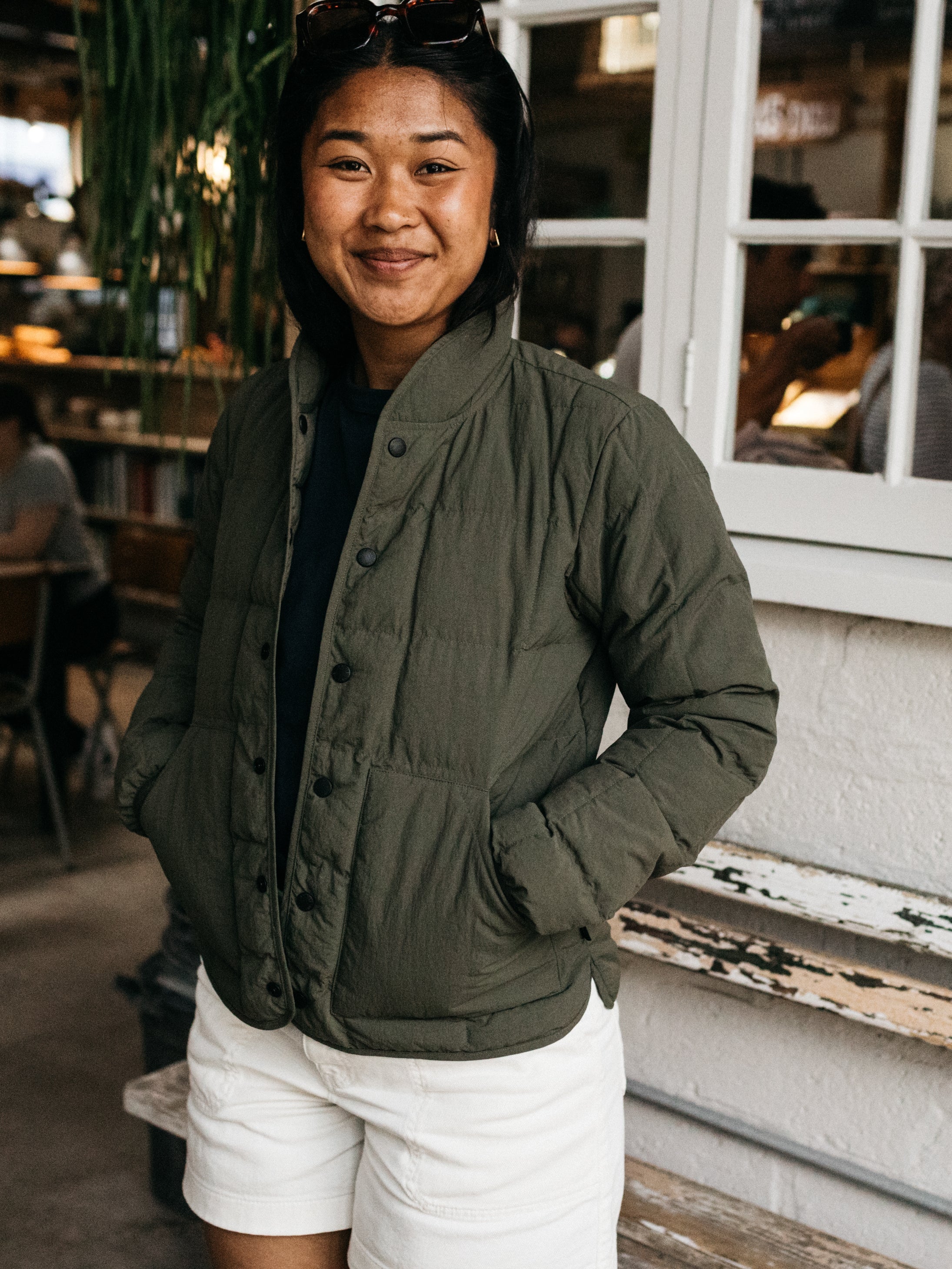 Lapwing Insulated Jacket in Olive