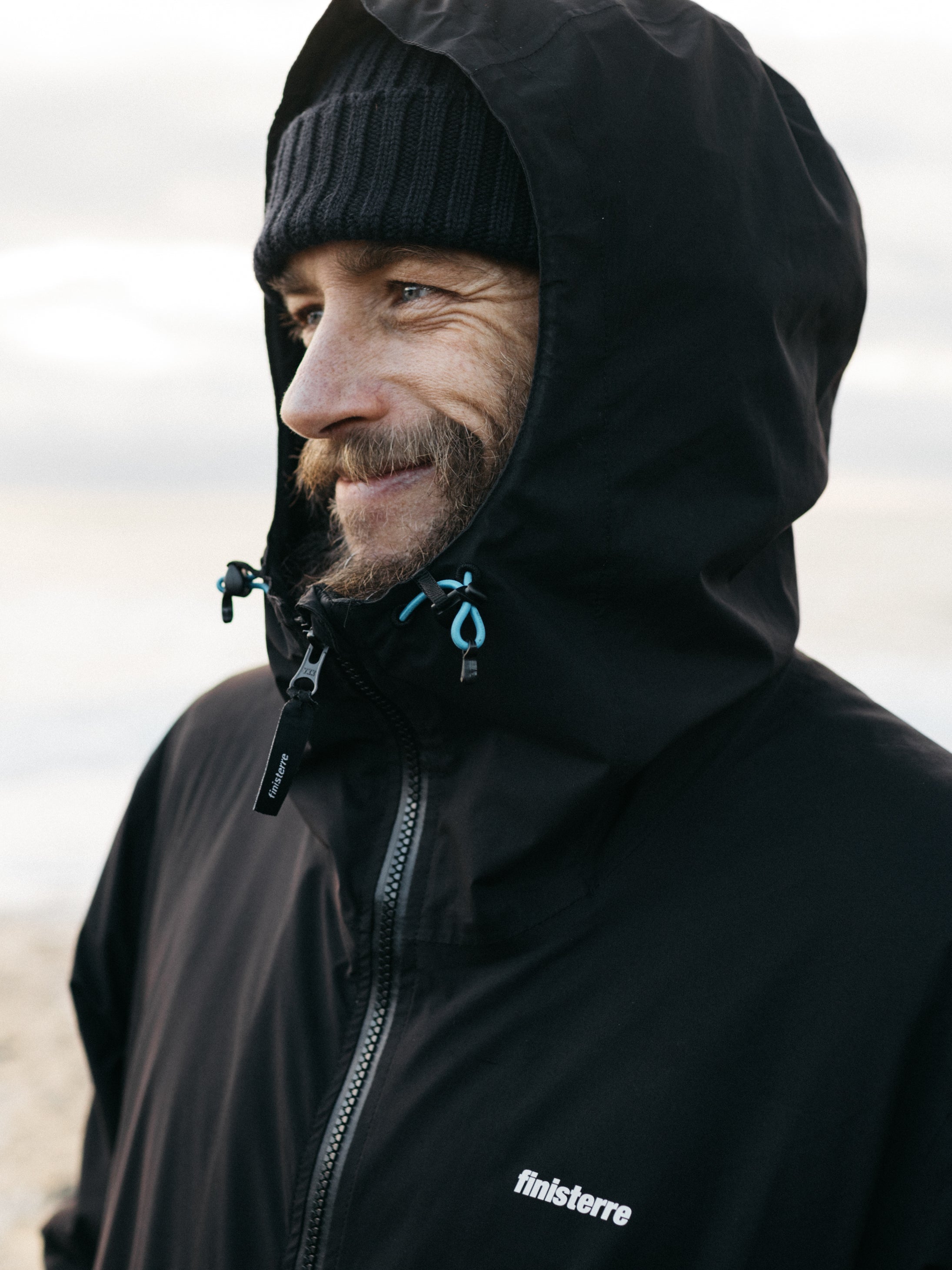 The Rainbird Waterproof Jacket in Black