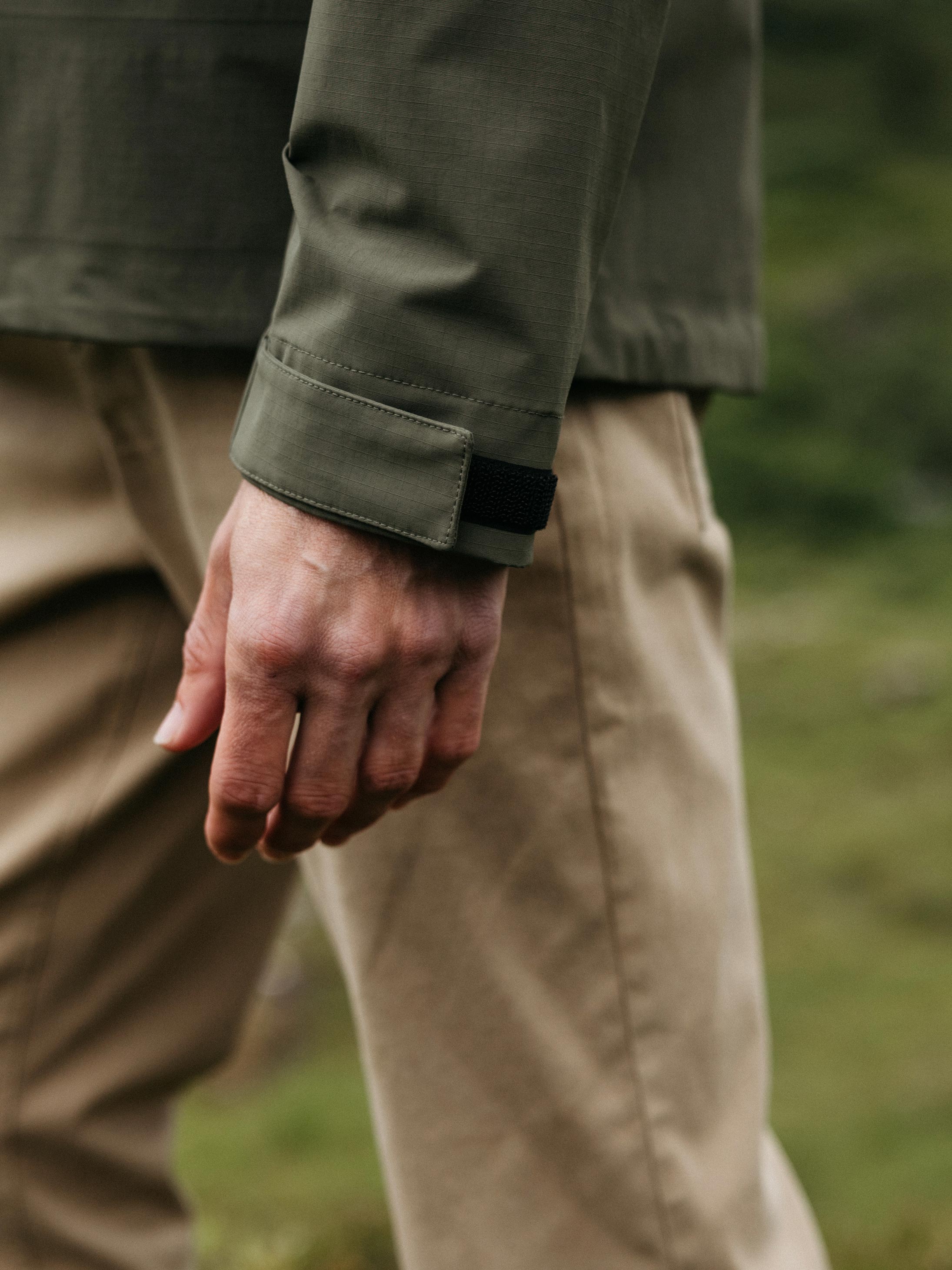 Stormbird Waterproof Jacket in Olive