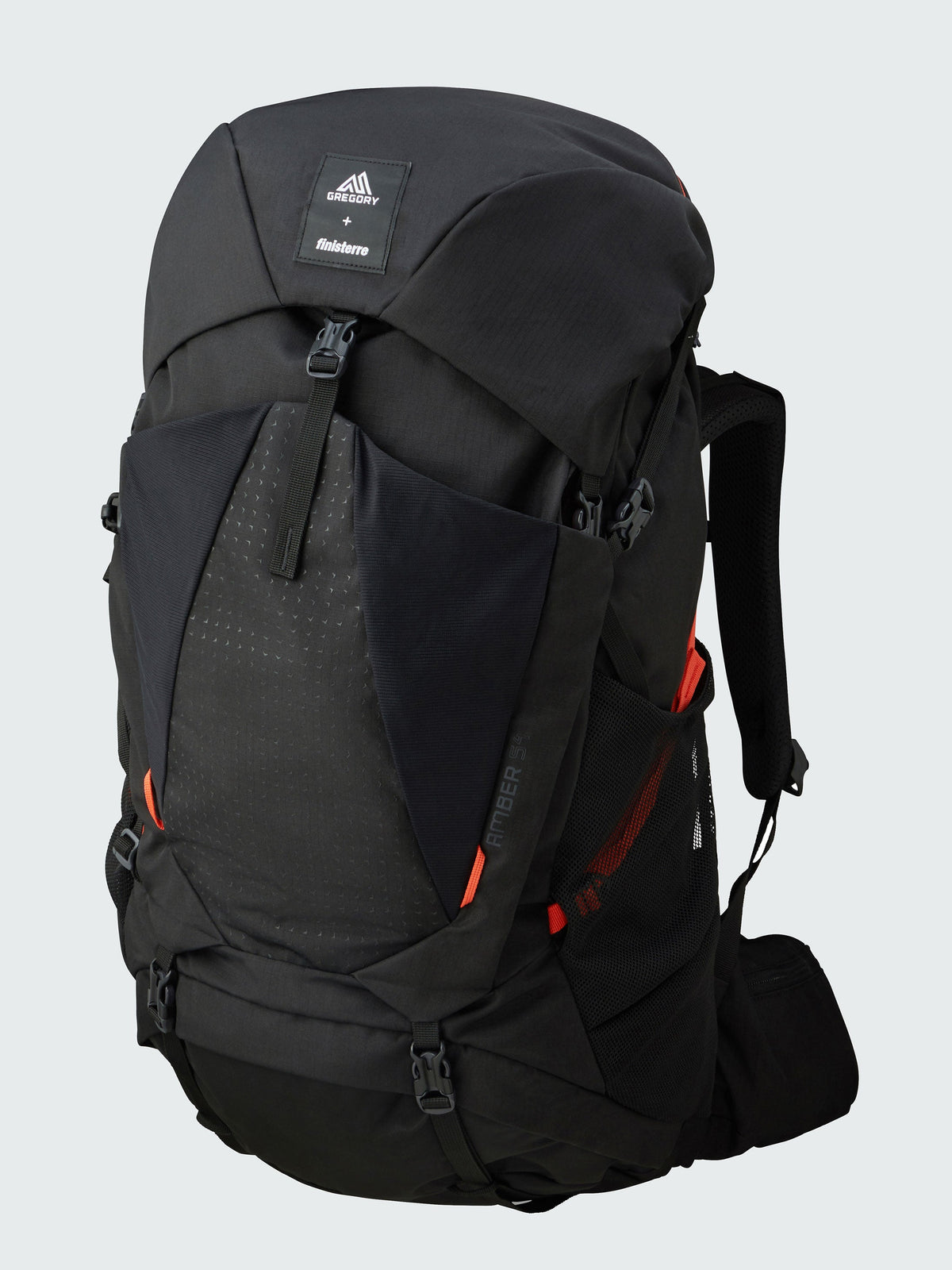 Finisterre + Gregory  Amber 54 Rucksack - Black
