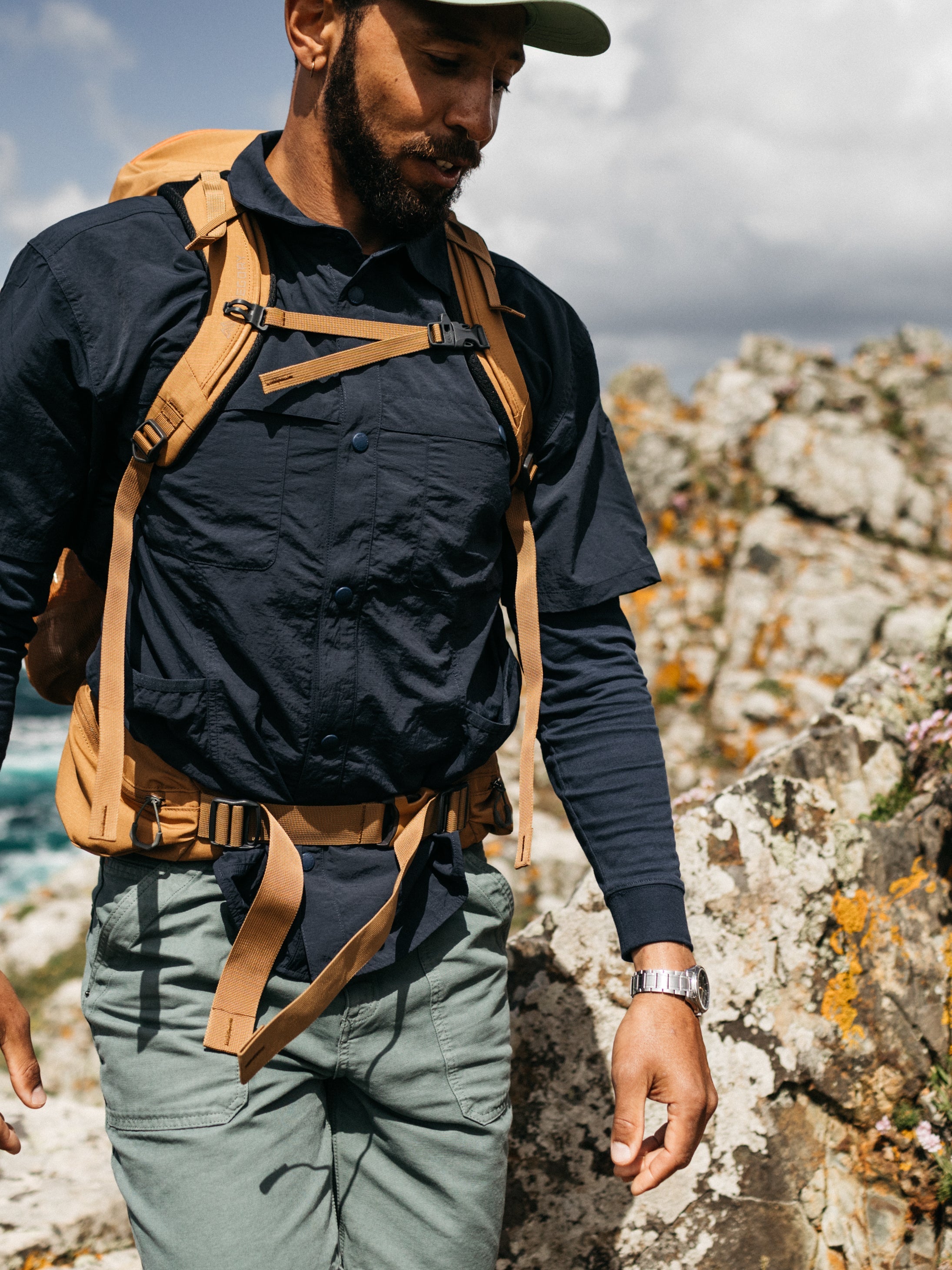 Finisterre + Gregory  Stout 45 Rucksack - Sandstone