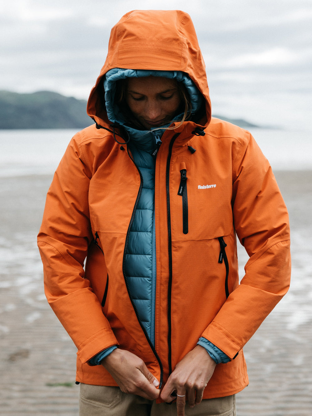 Recycled Waterproof Jacket in Red - Stormbird