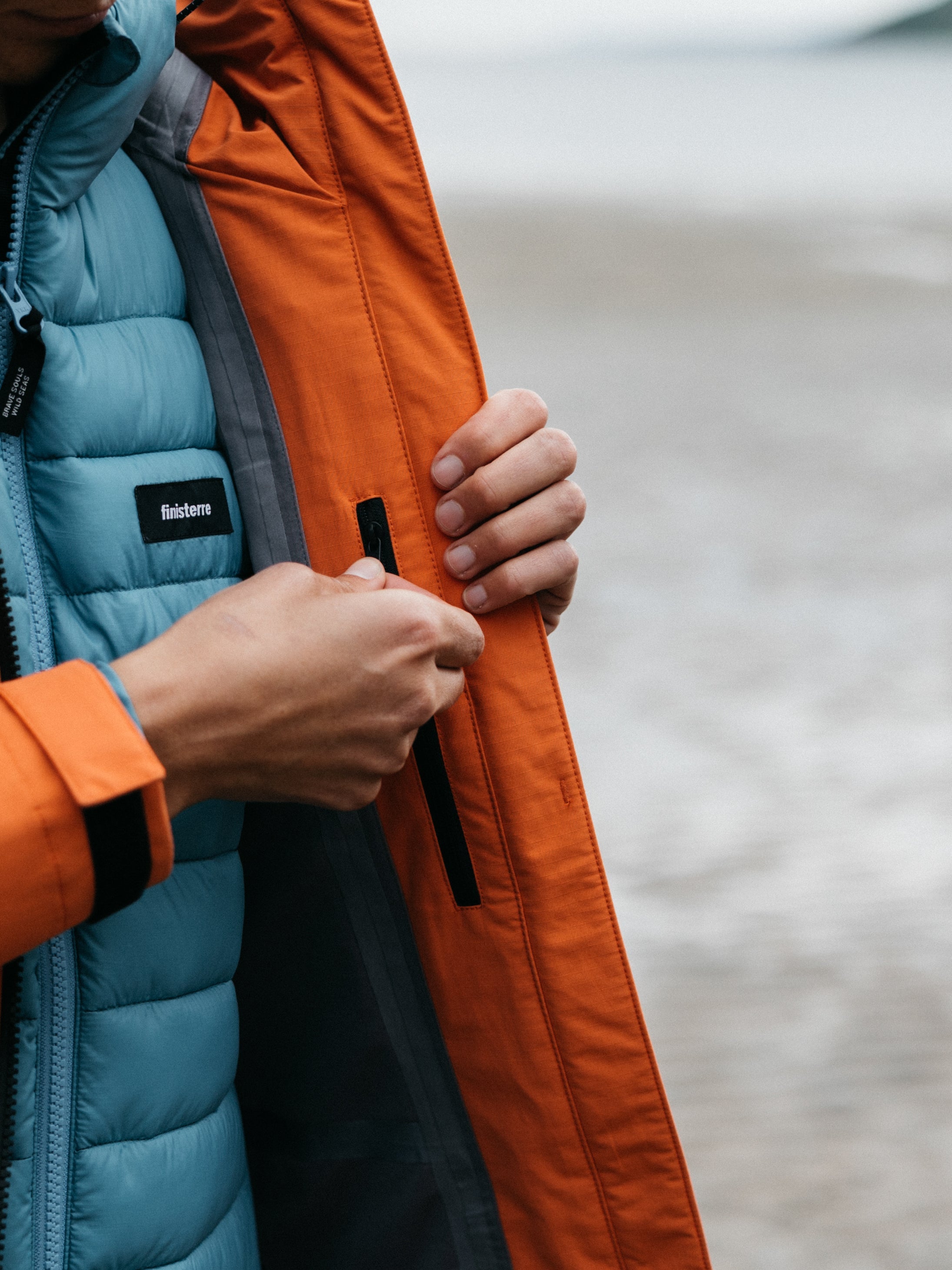 Recycled Waterproof Jacket in Red - Stormbird