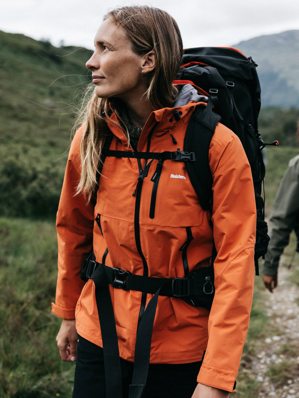Recycled Waterproof Jacket in Red - Stormbird