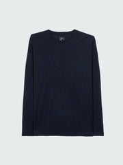 Merino Long Sleeve Baselayer in Navy - Seeker