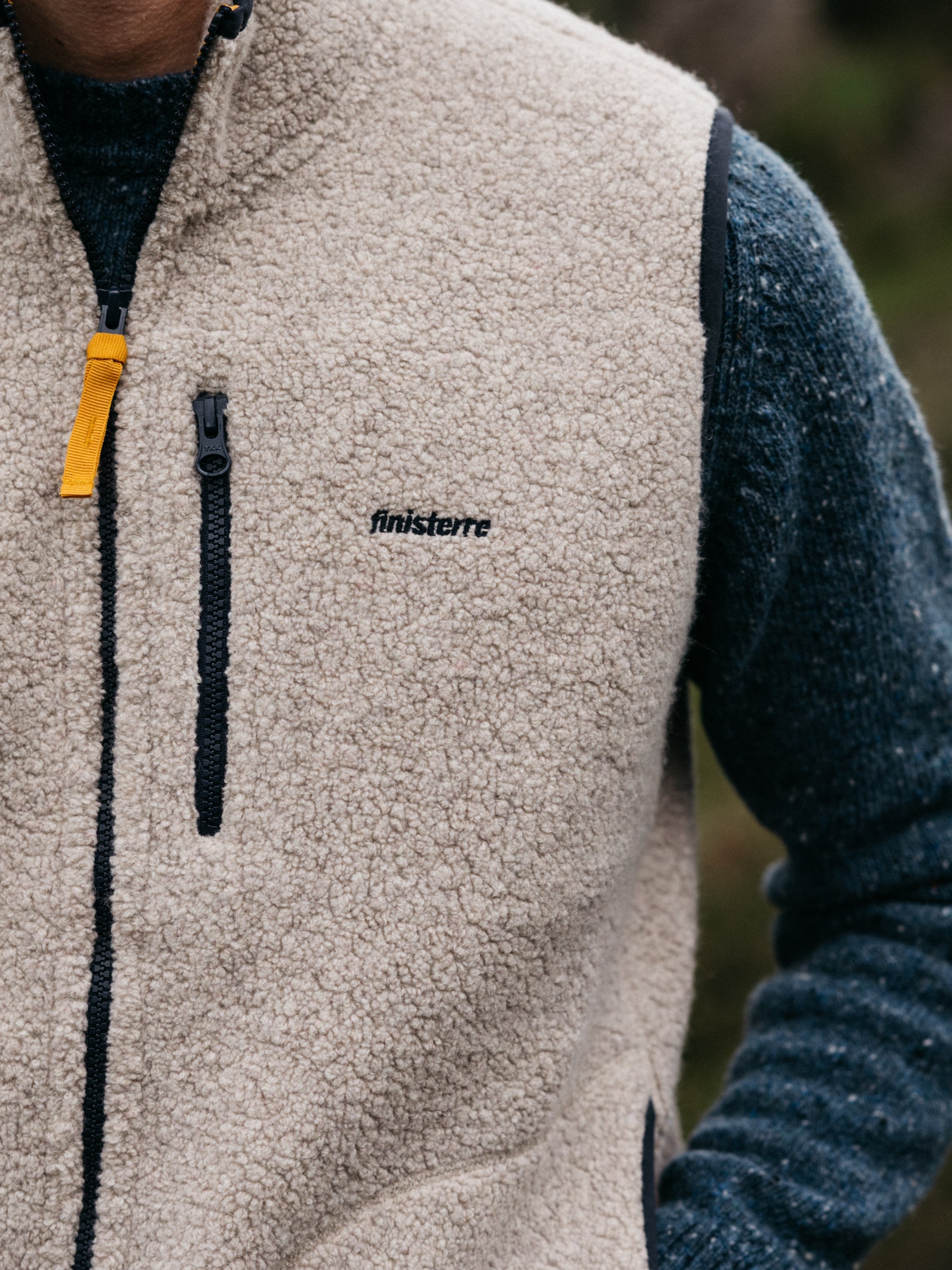 Recycled Wool Fleece Gilet - Hegen