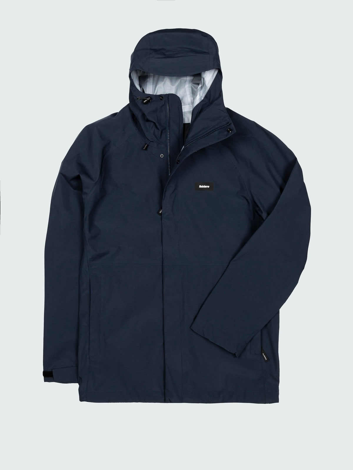 Recycled Waterproof Jacket in Navy - Skybird