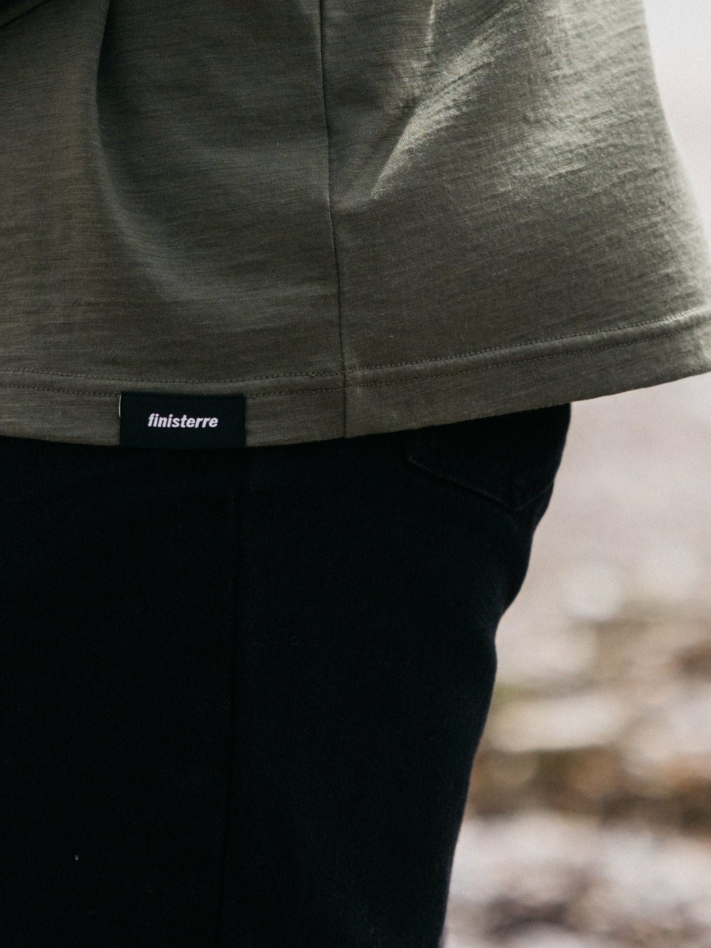 Merino Long Sleeve Baselayer in Olive - Seeker