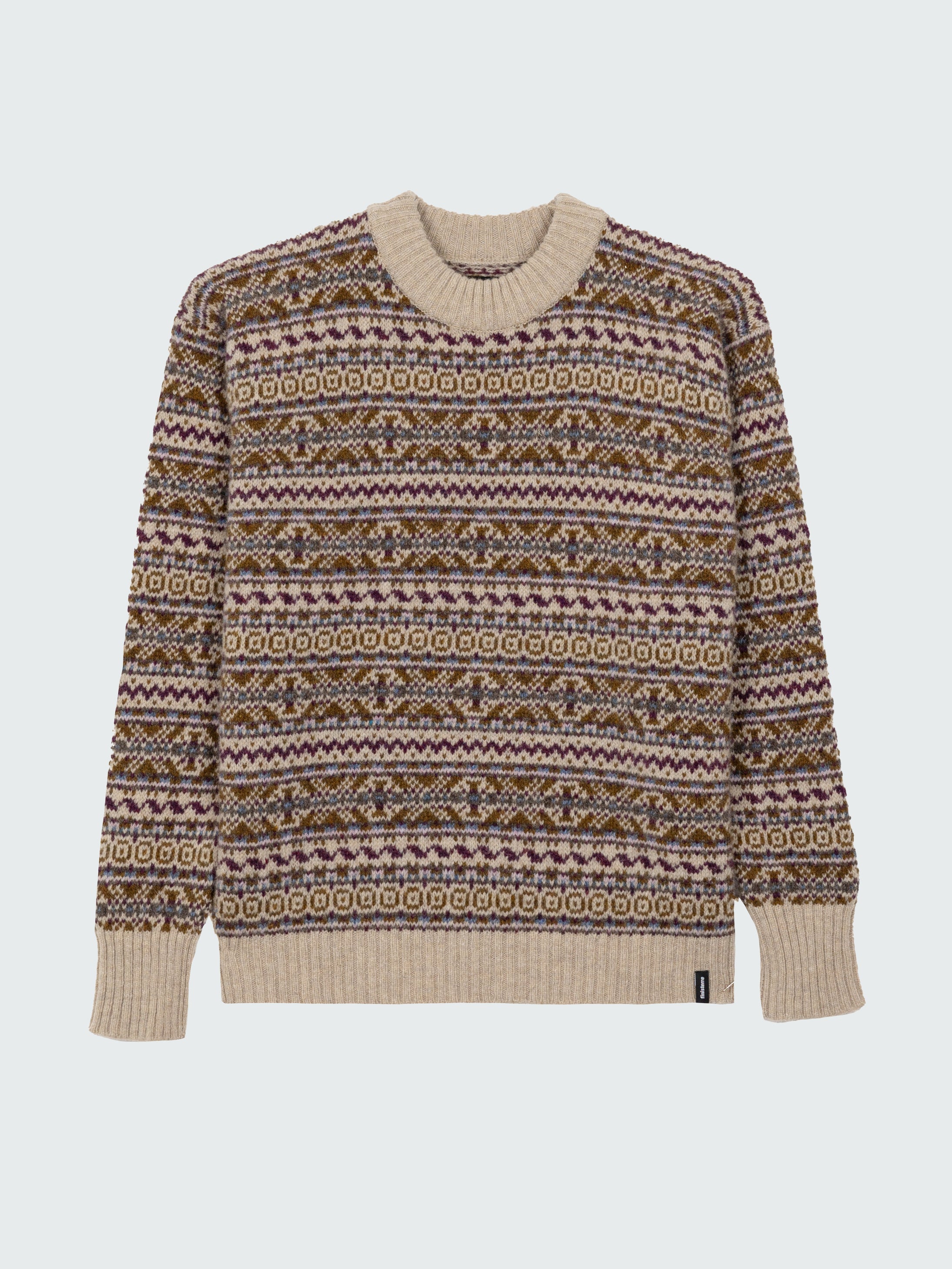 Wool Shetland Fair Isle Jumper