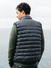 Recycled Insulated Gilet in Black - Nimbus