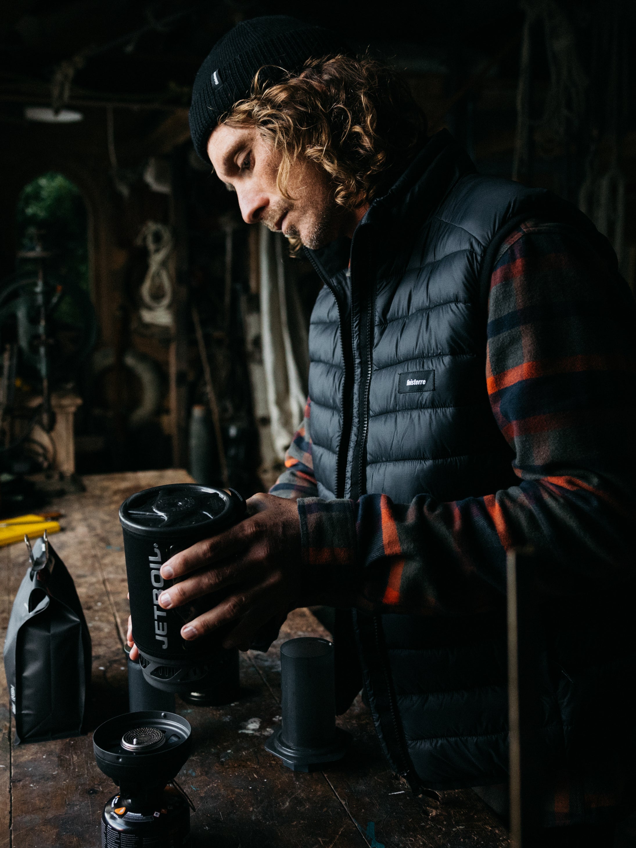 Recycled Insulated Gilet in Black - Nimbus