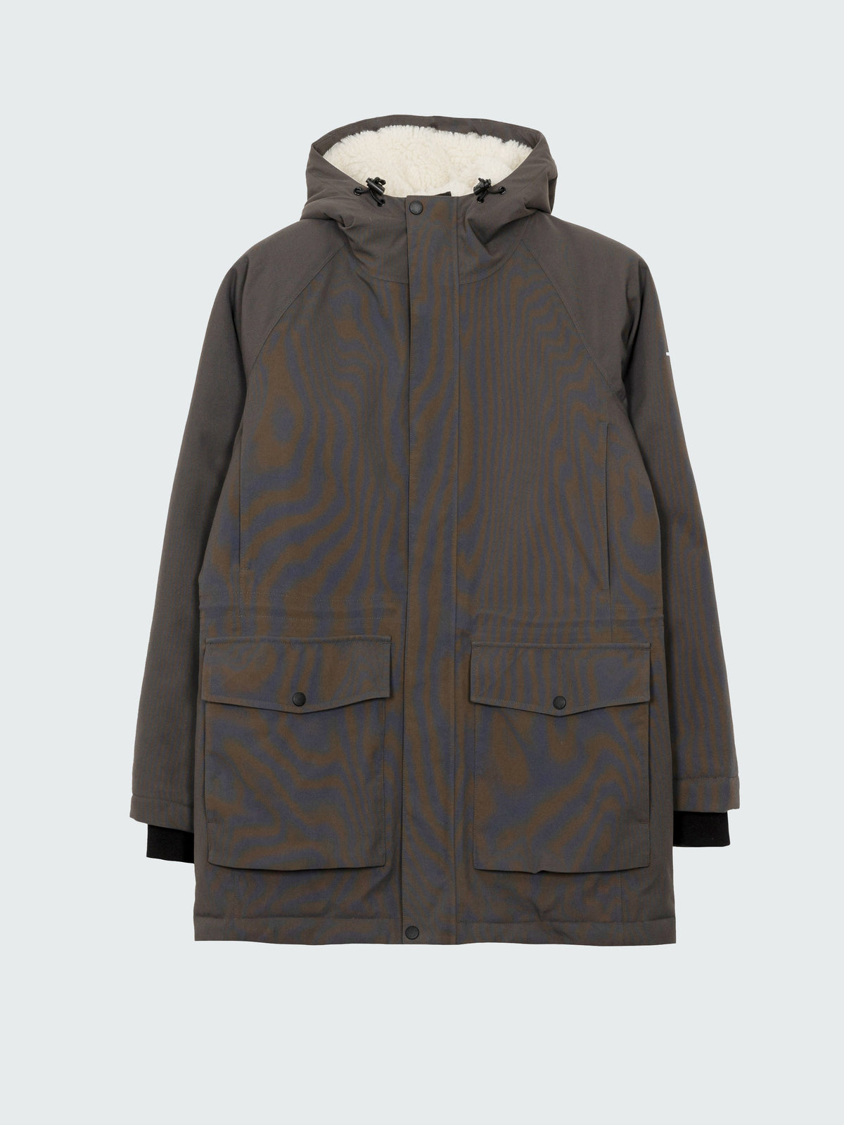 Parka Jacket in Raven - Vellus