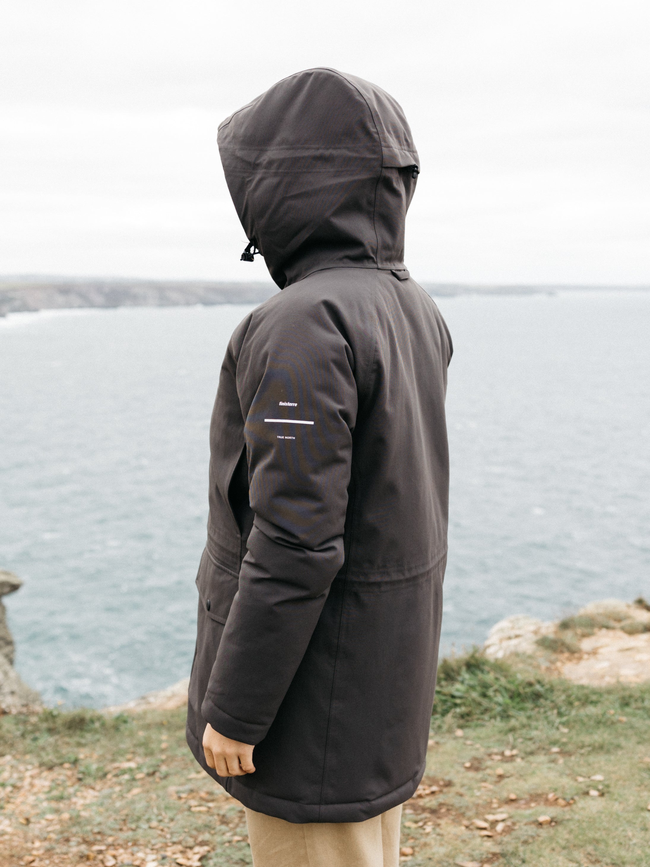 Parka Jacket in Raven - Vellus