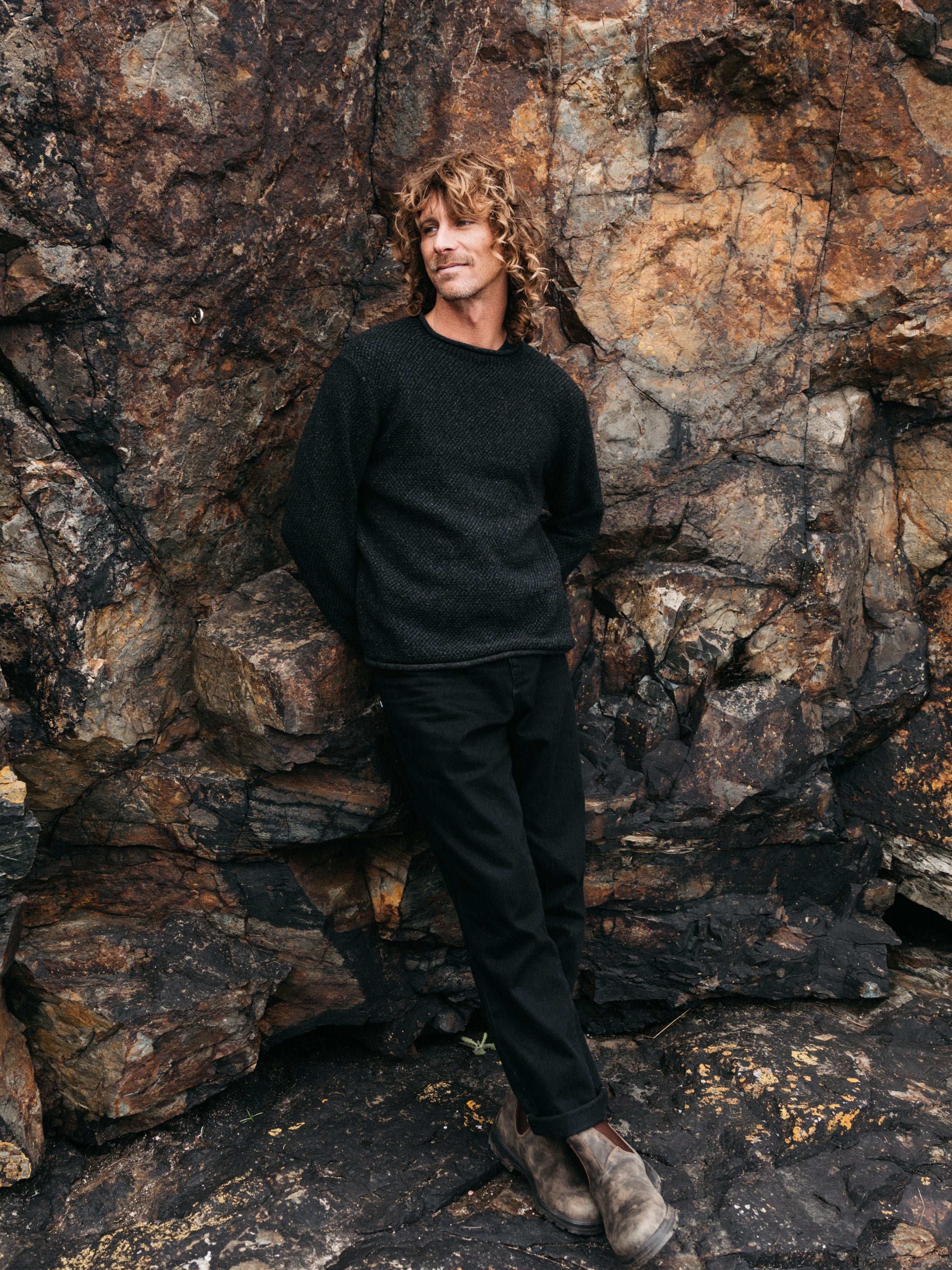 Barents Jumper in Raven
